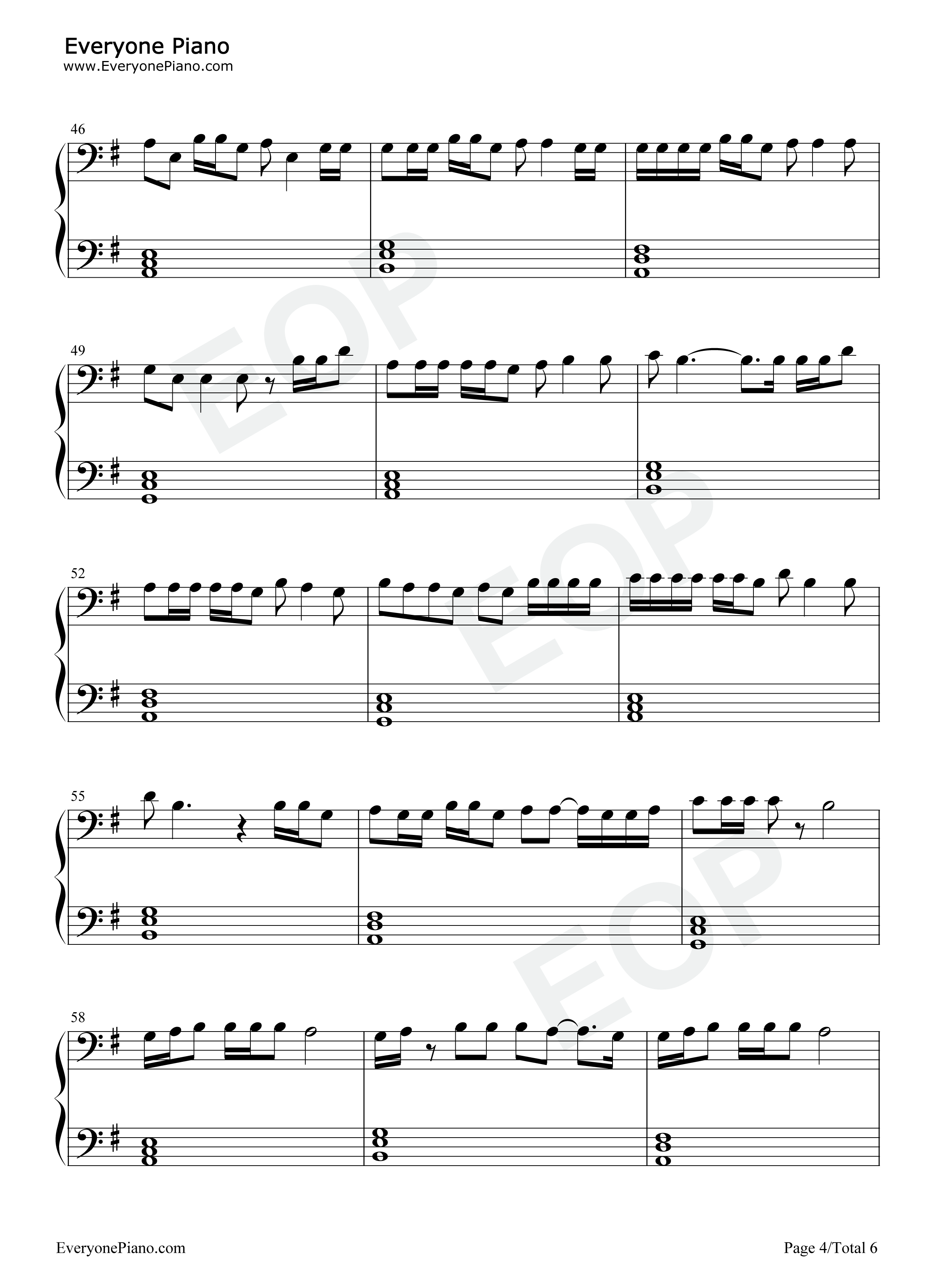 Dakiti钢琴谱_Bad_Bunny_Jhay_Cortez