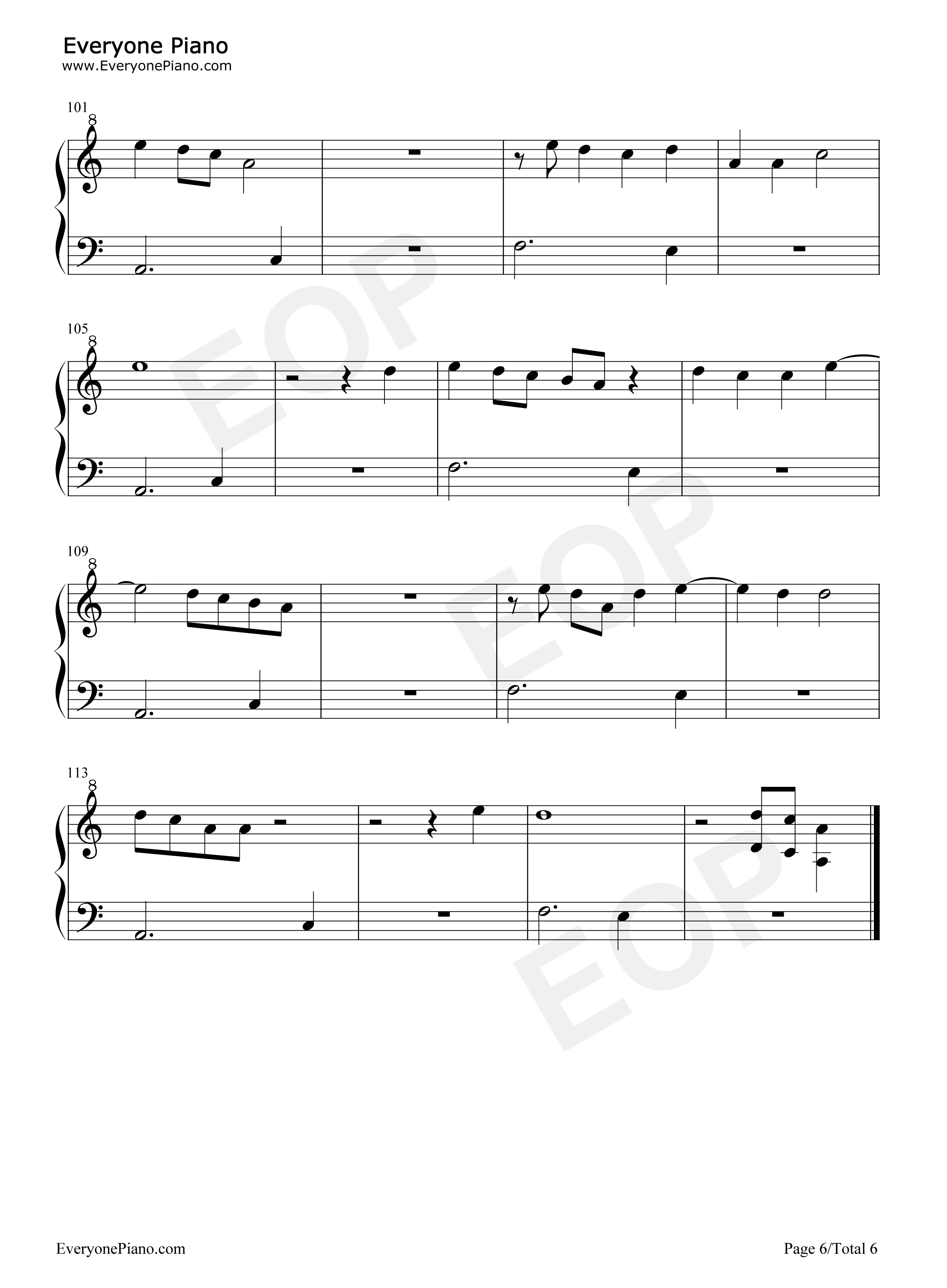 My_Hair钢琴谱_Ariana_Grande