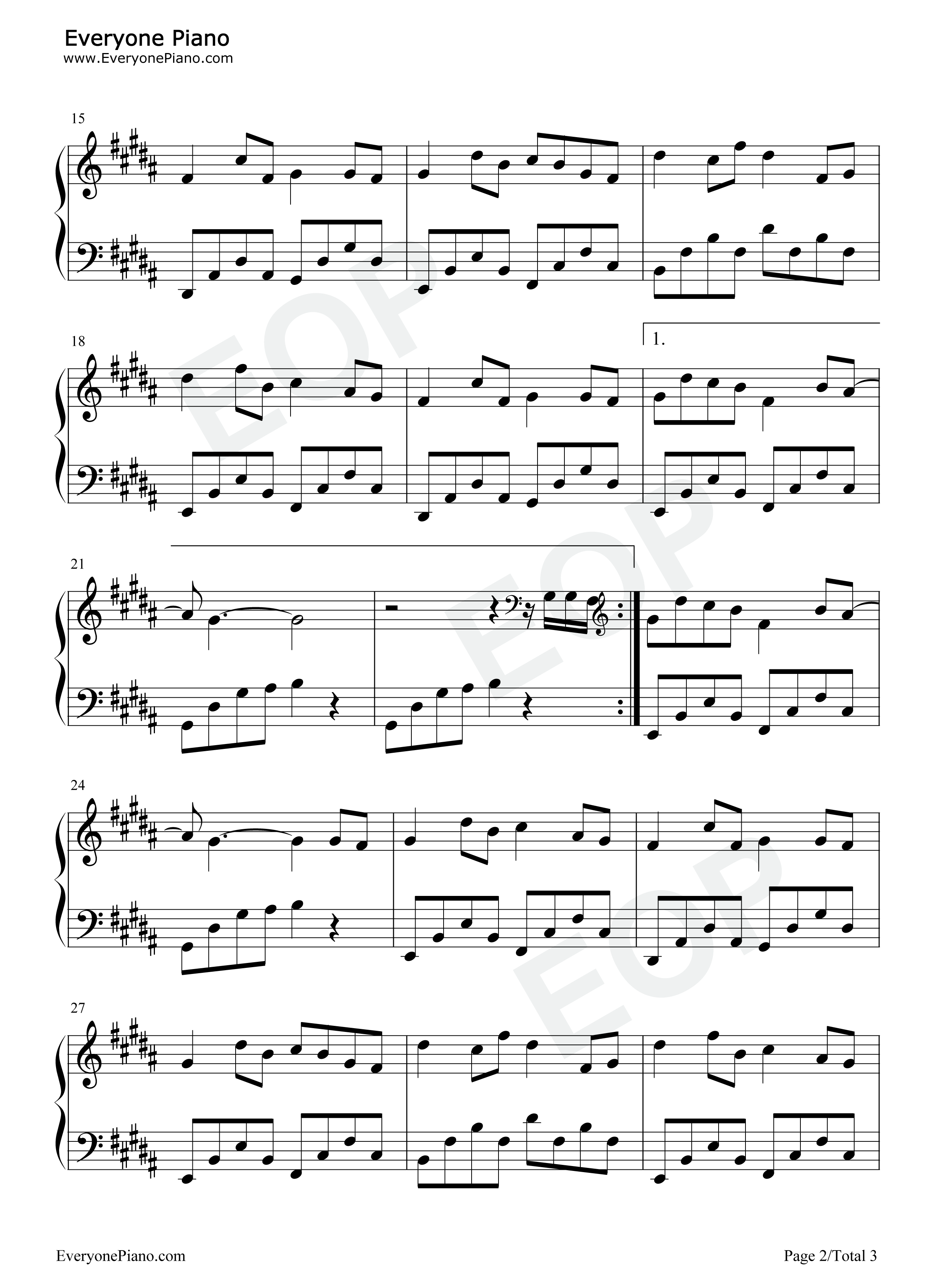 美人画卷钢琴谱_闻人听書_