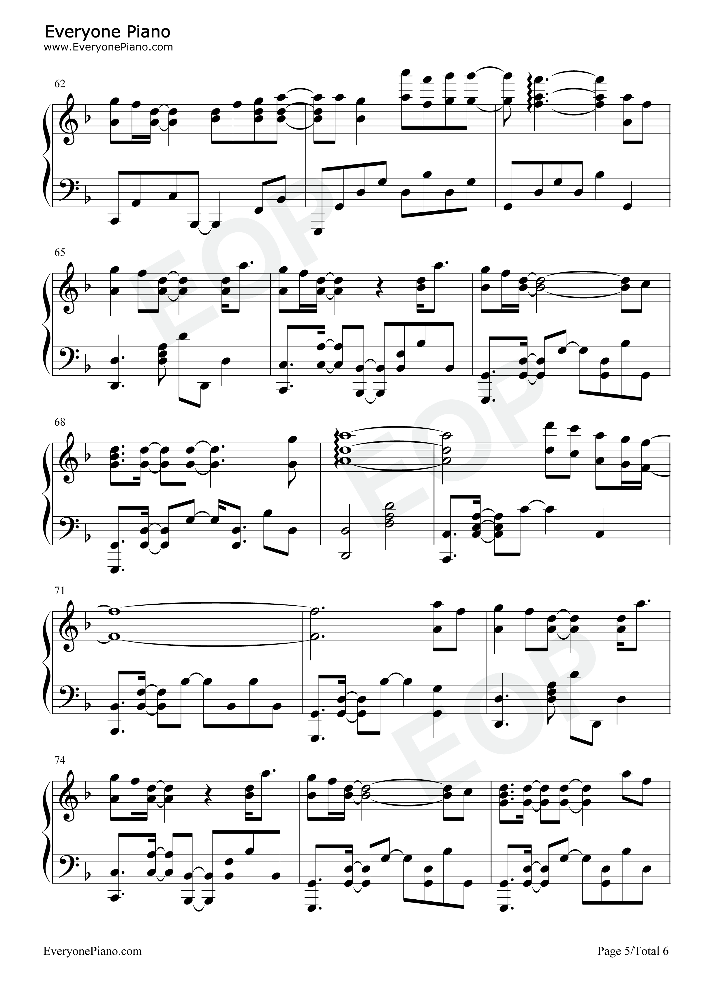 Lost_in_the_Fire钢琴谱_Gesaffelstein_The_Weeknd