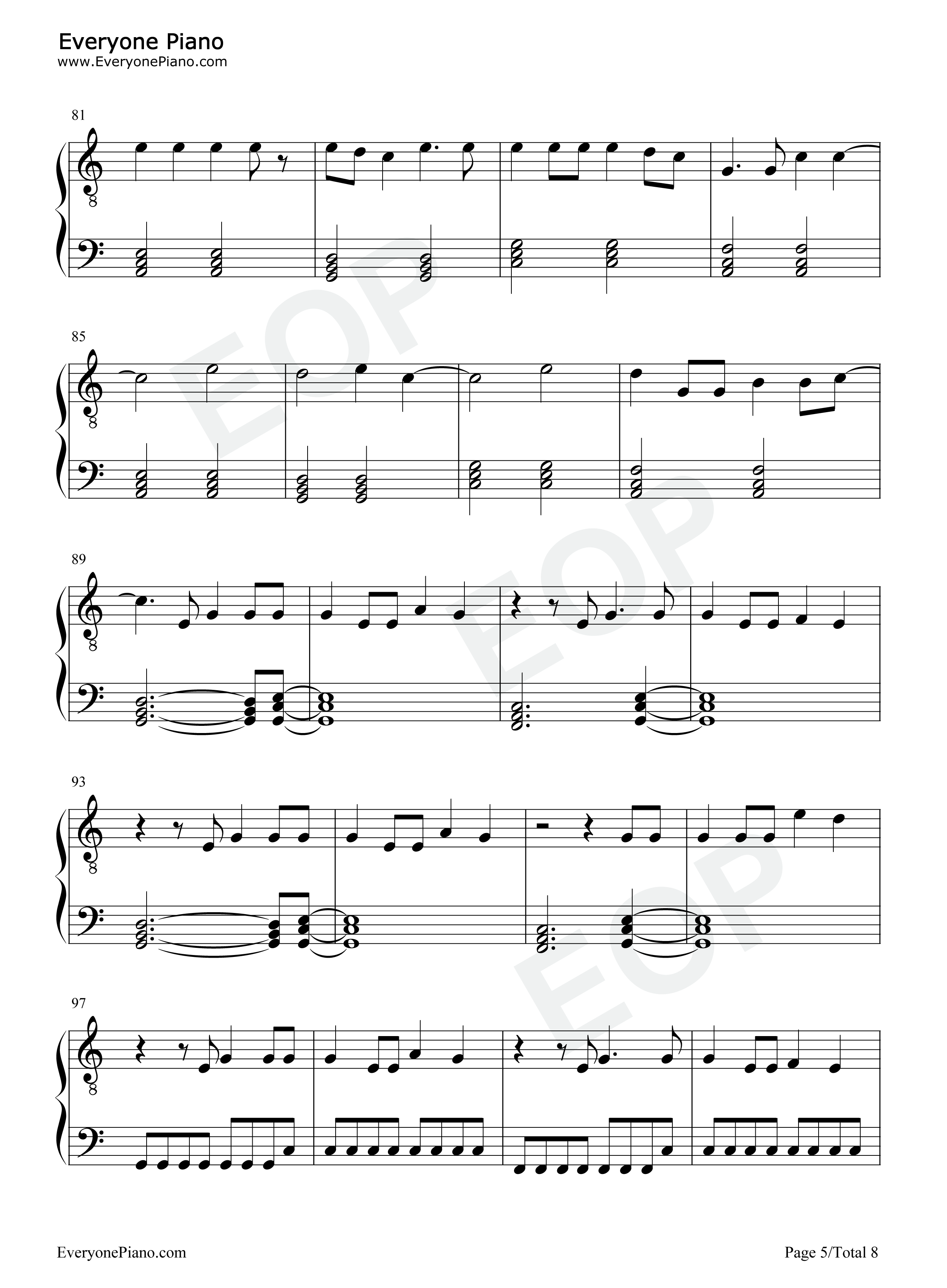 Its_Time_to_Go钢琴谱_Taylor_Swift