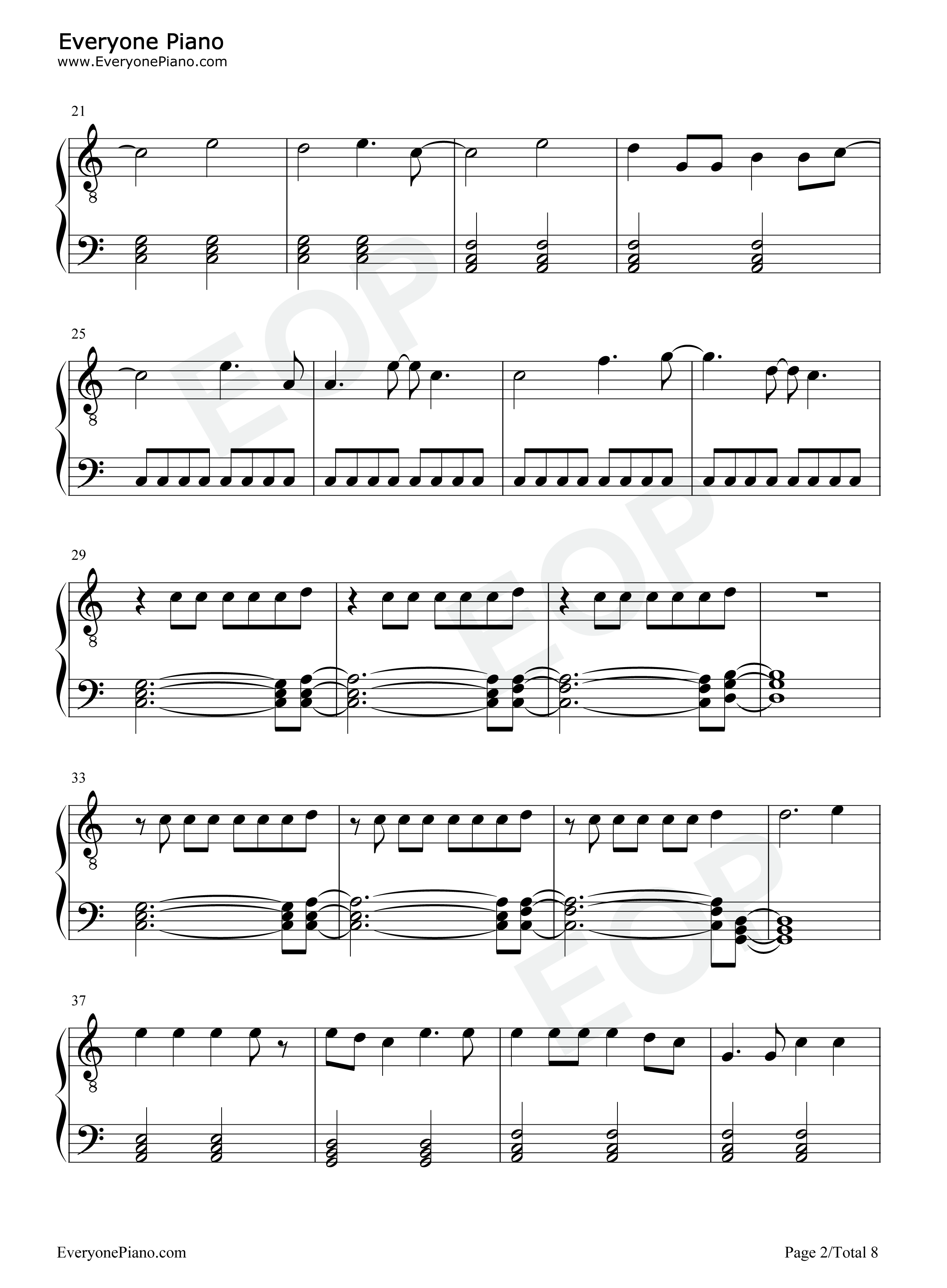 Its_Time_to_Go钢琴谱_Taylor_Swift