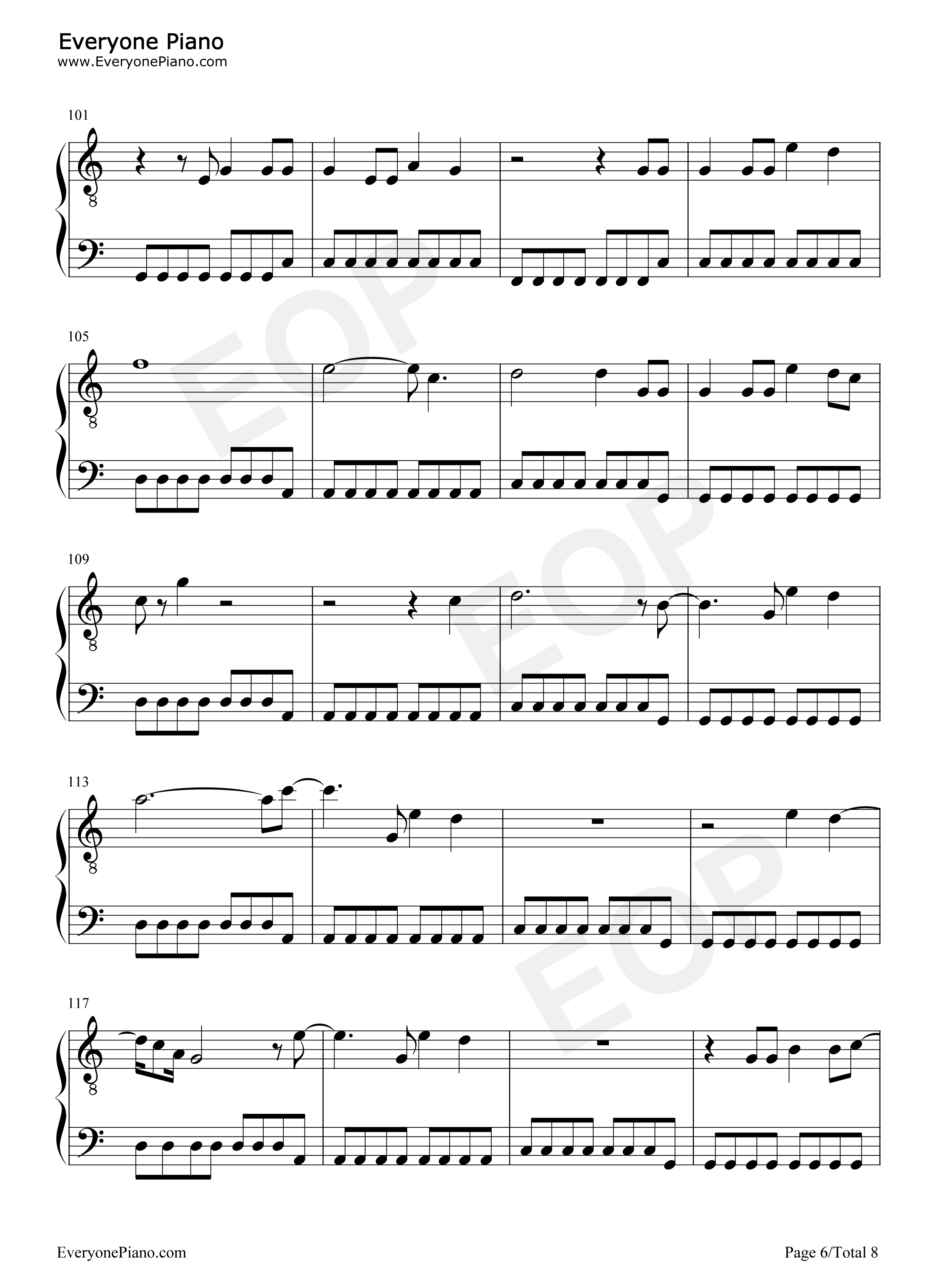 Its_Time_to_Go钢琴谱_Taylor_Swift