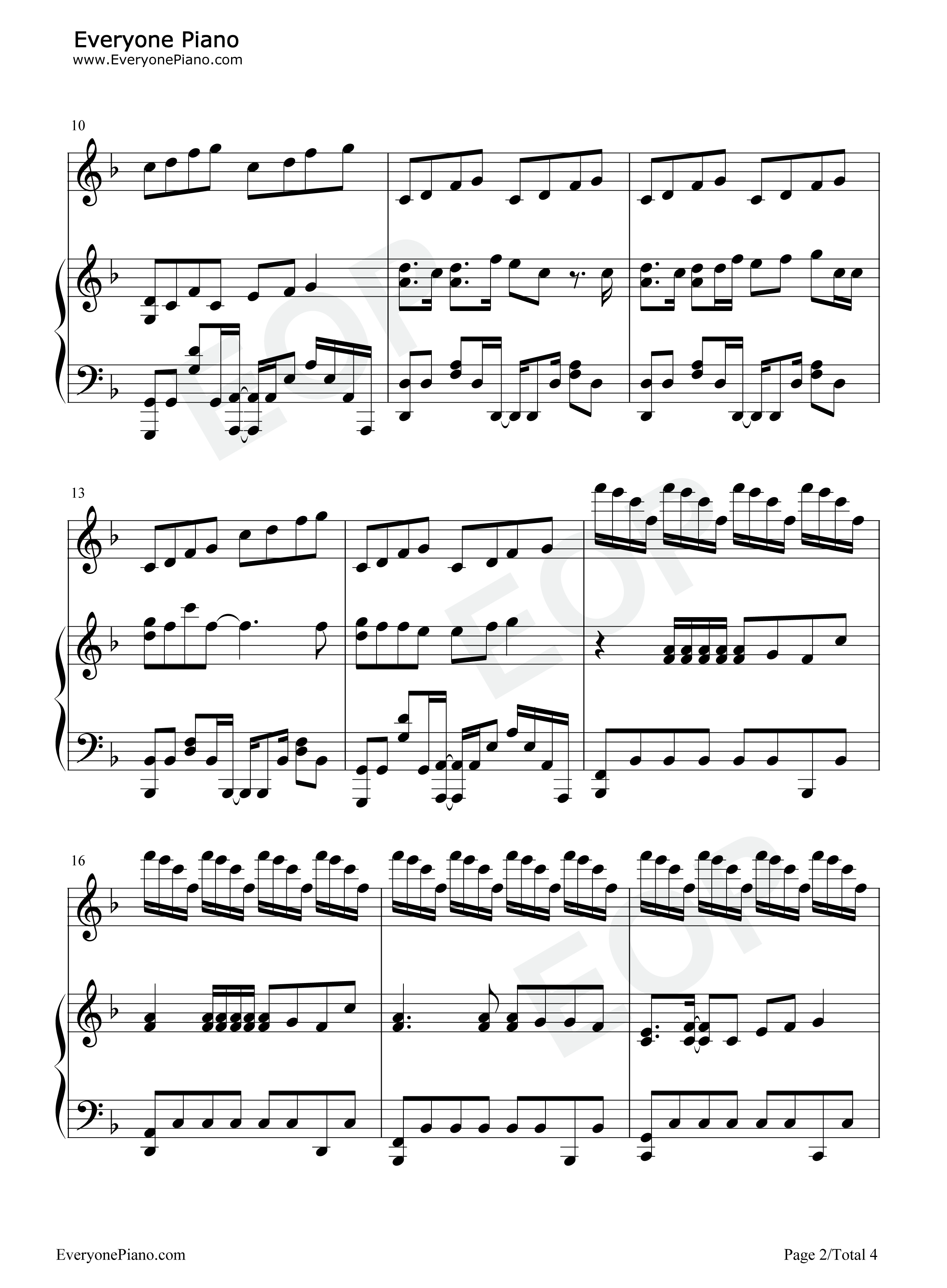 Untitled_World钢琴谱_ReoNa