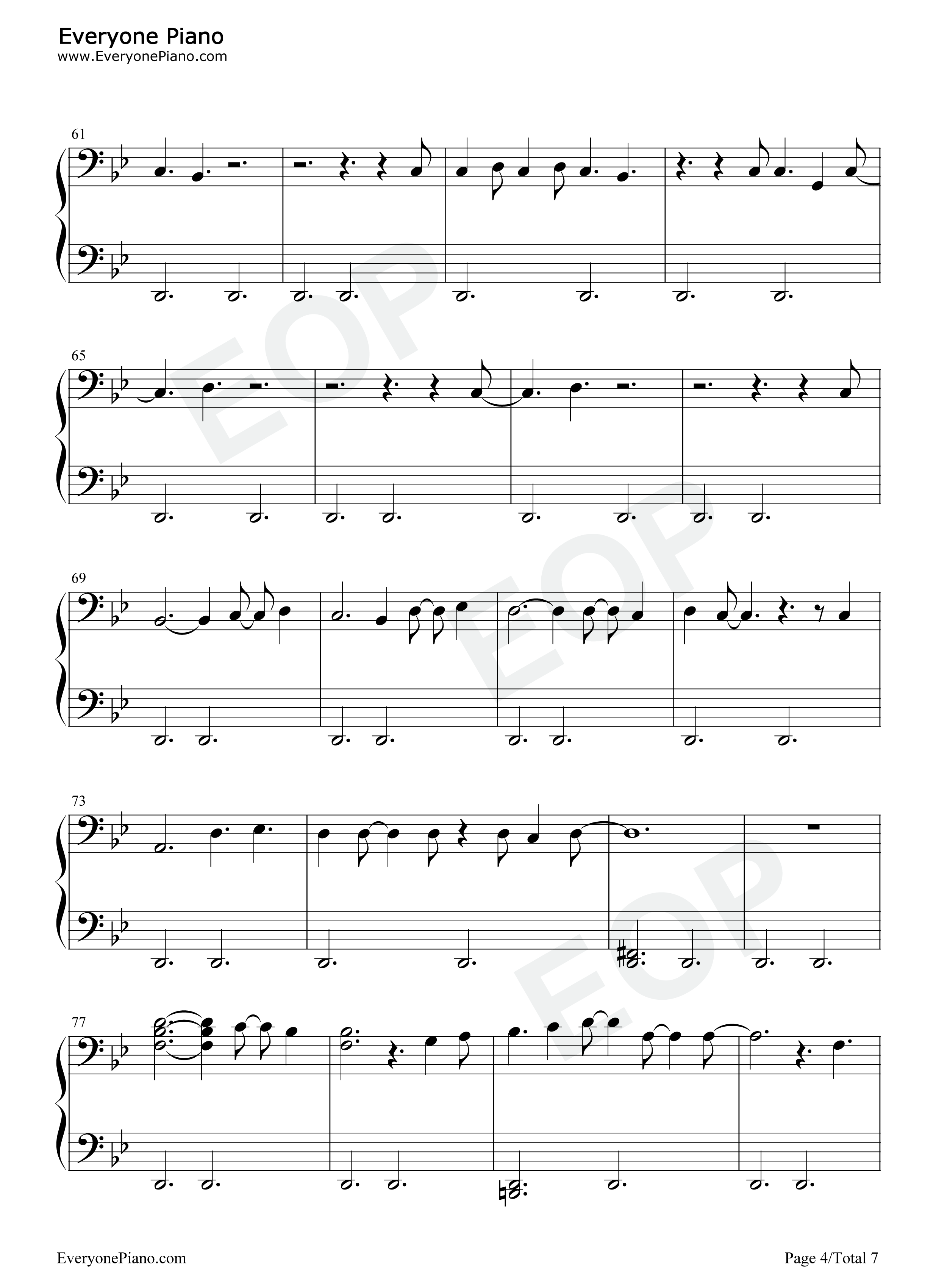 Like_You_Do钢琴谱_Joji