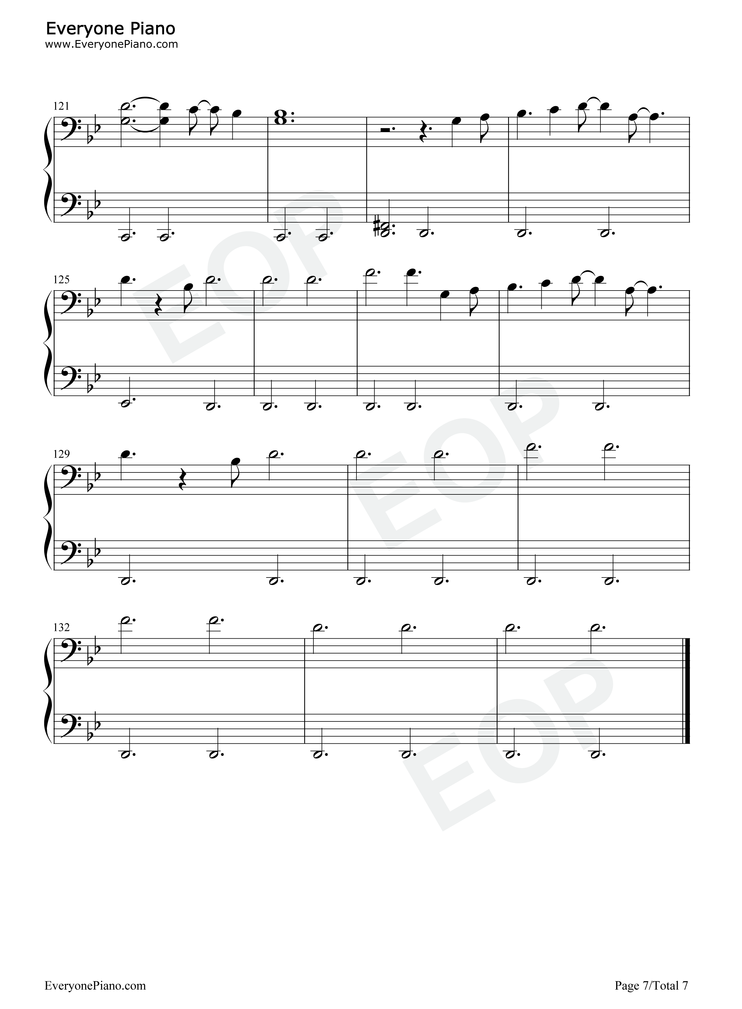 Like_You_Do钢琴谱_Joji