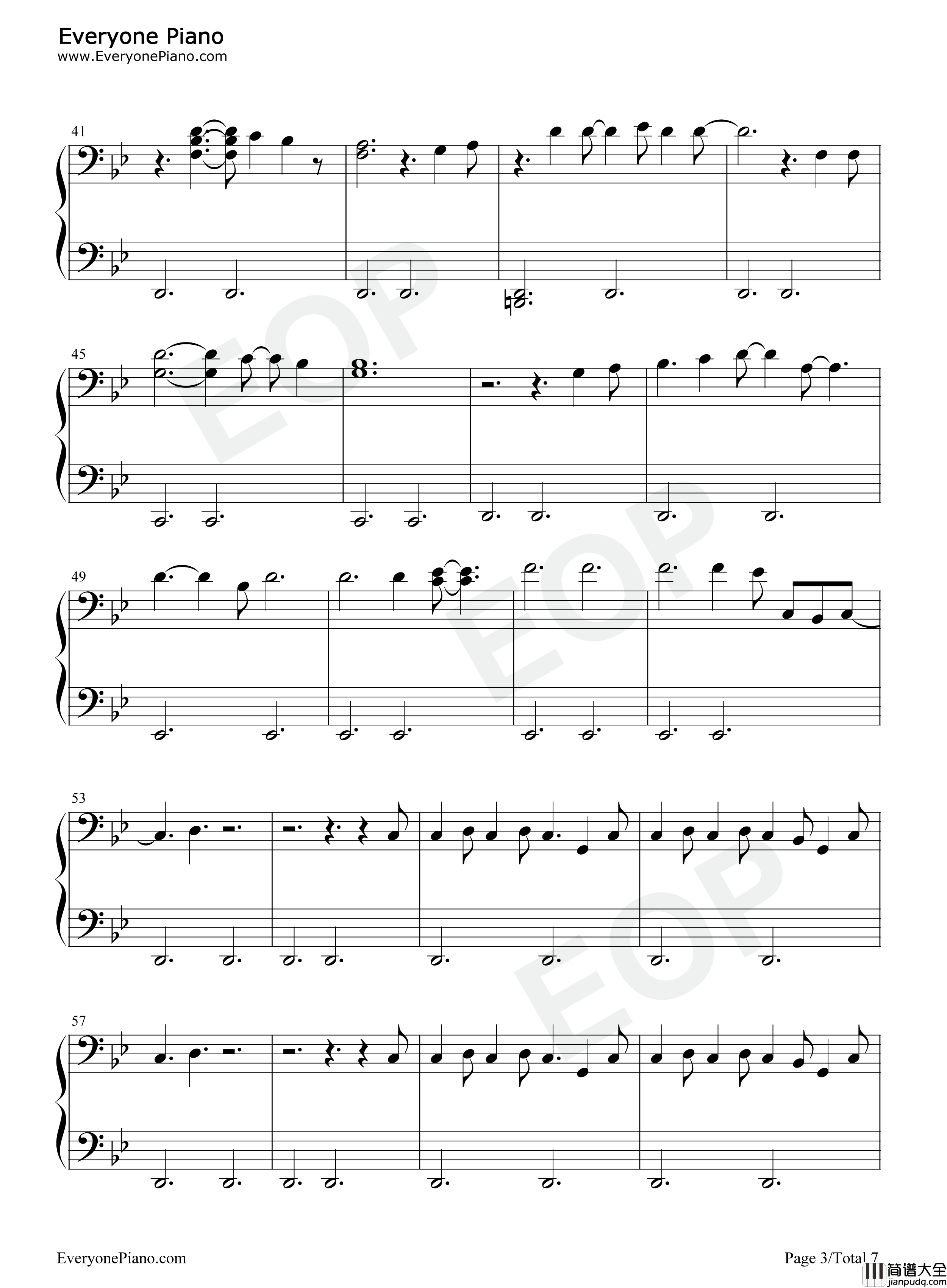 Like_You_Do钢琴谱_Joji