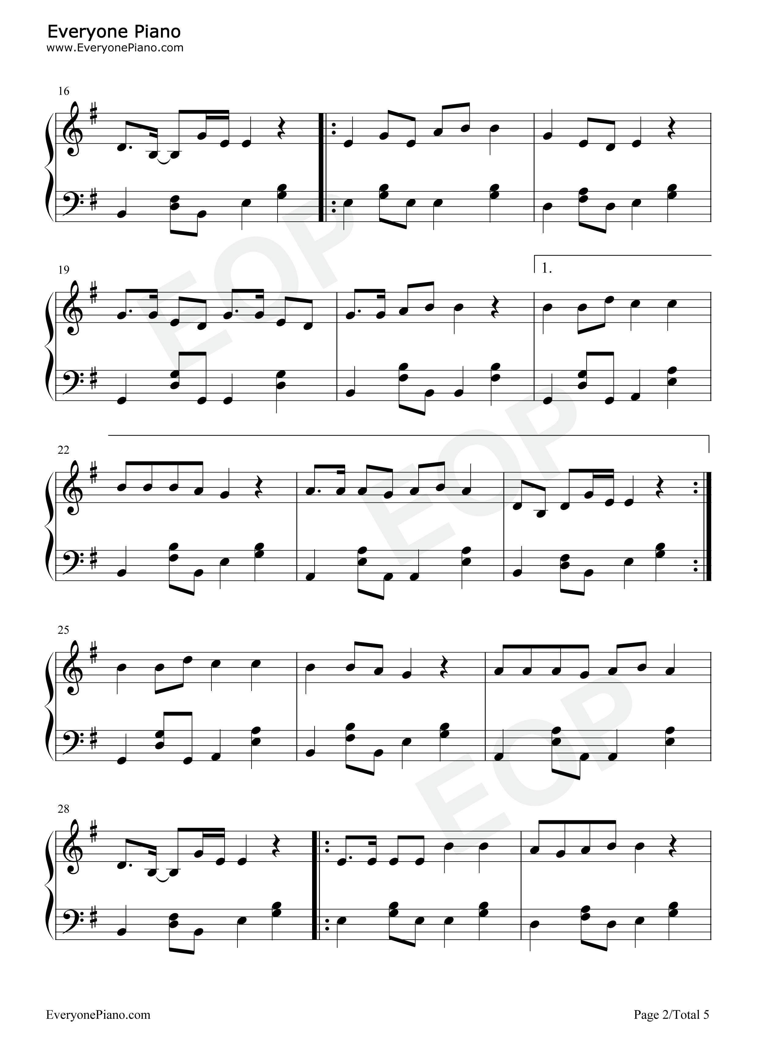 杀猪刀钢琴谱_杨浩龙