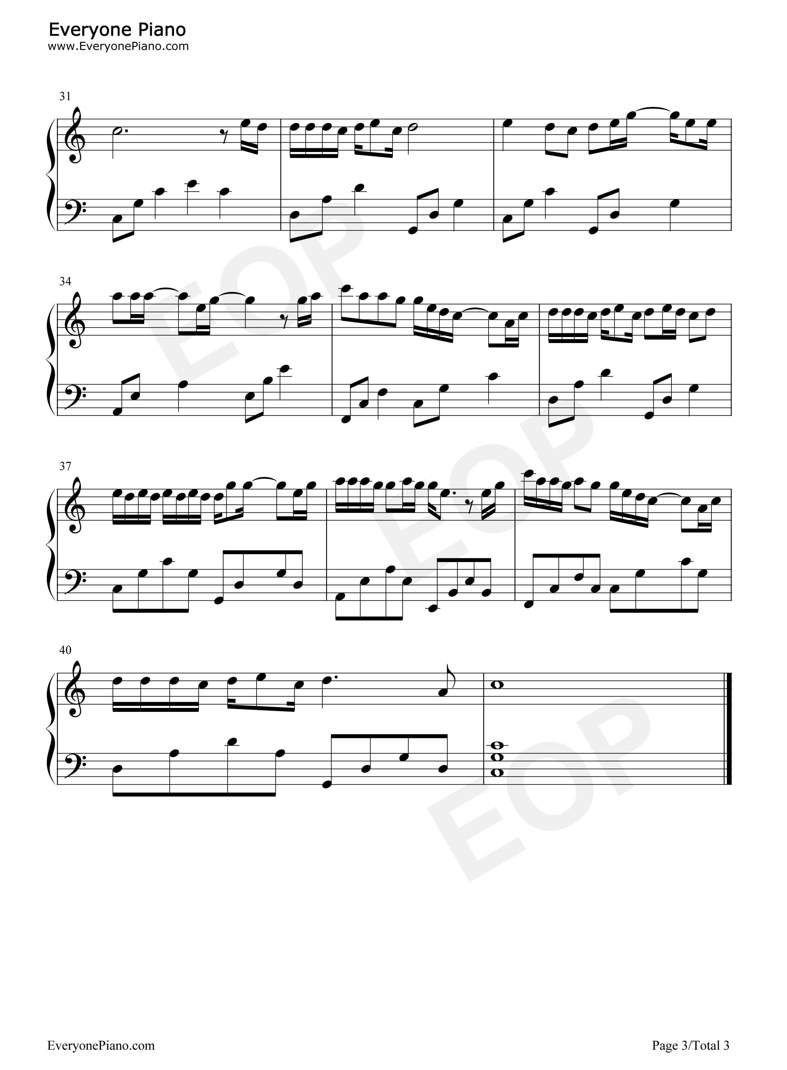 千千万万钢琴谱_深海鱼子酱