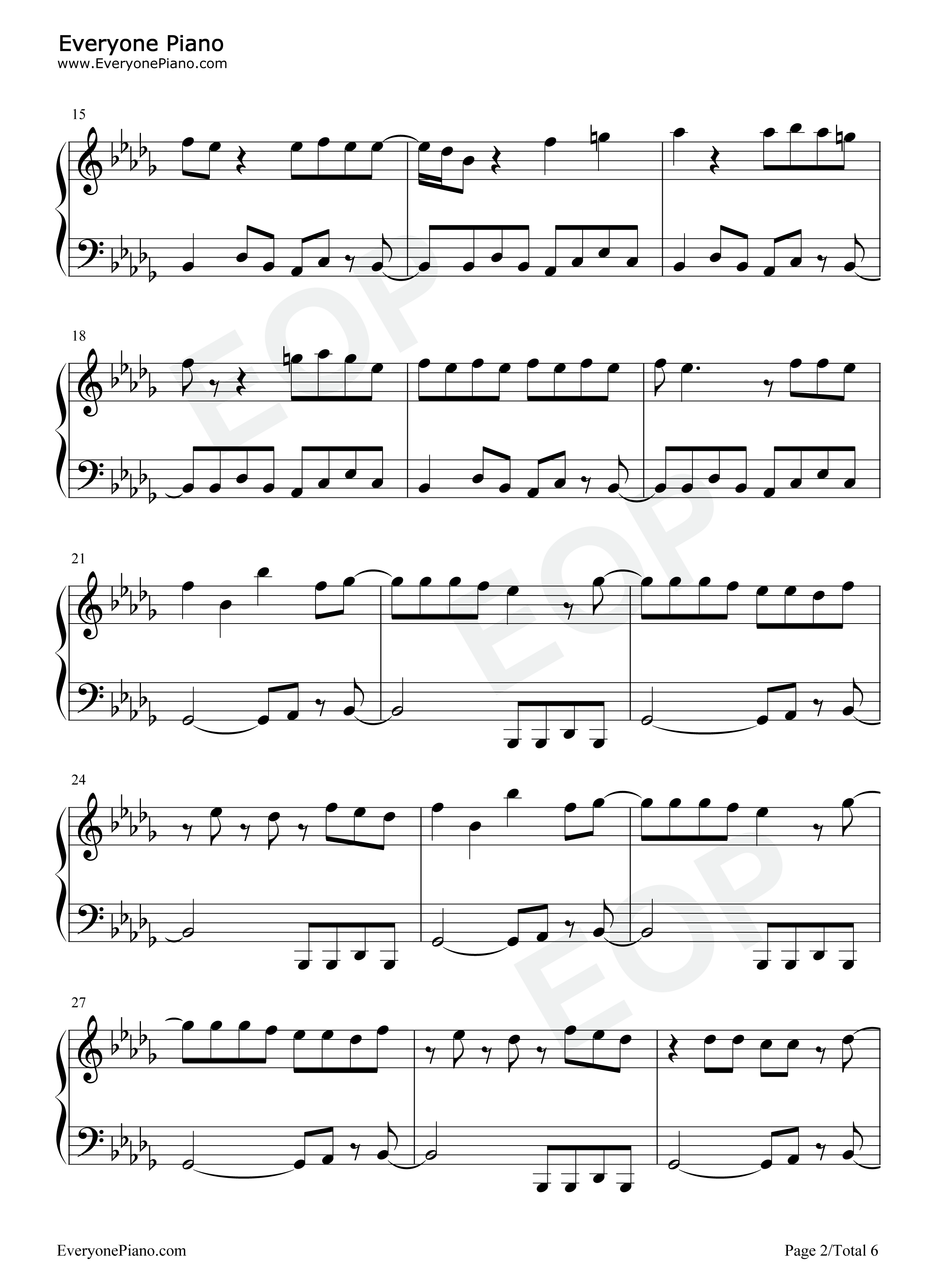 Lifestyle钢琴谱_Jason_Derulo_Adam_Levine