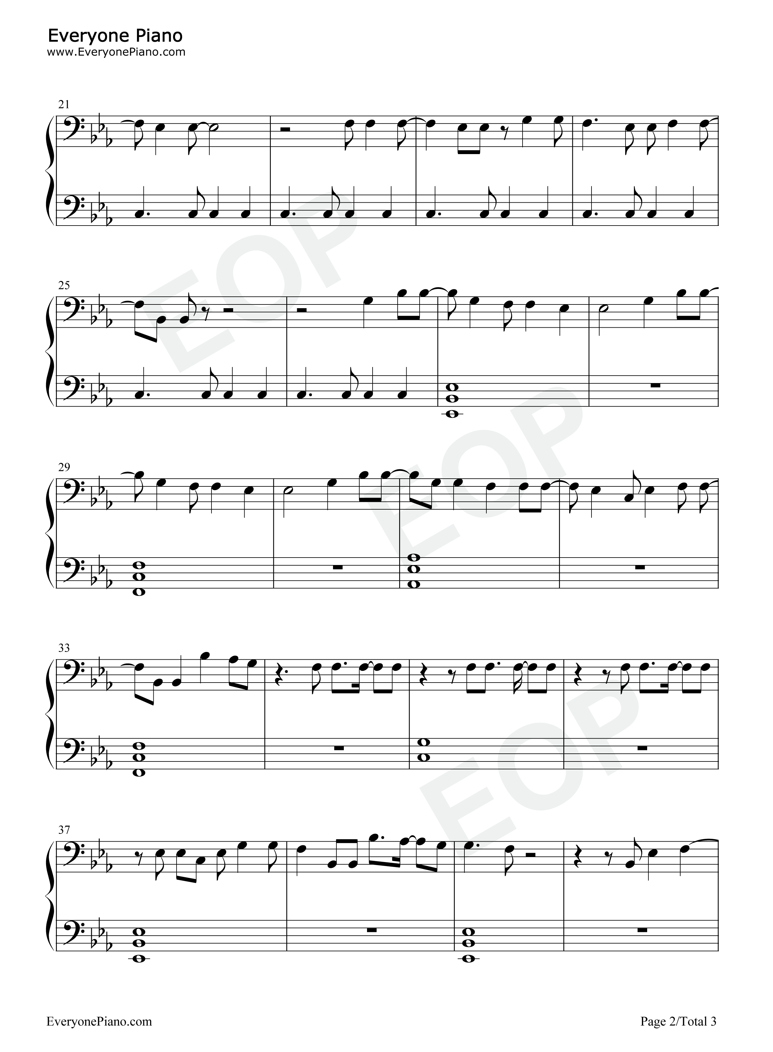 Upgrade钢琴谱_Joji