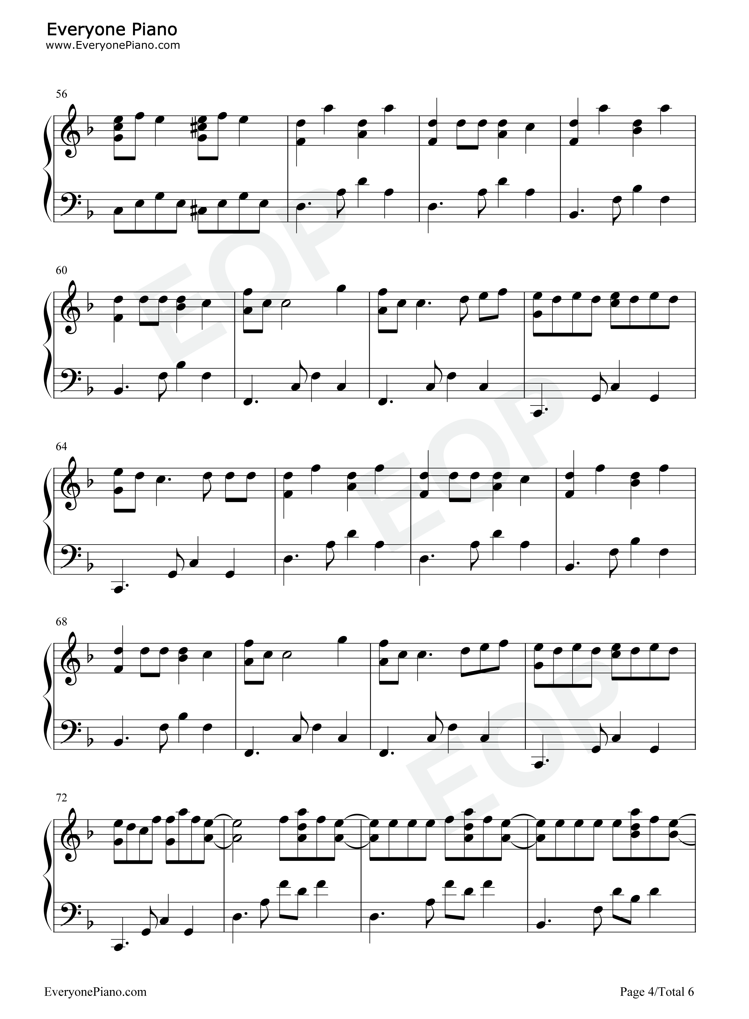 Baila_Conmigo钢琴谱_Selena_Gomez_Rauw_Alejandro