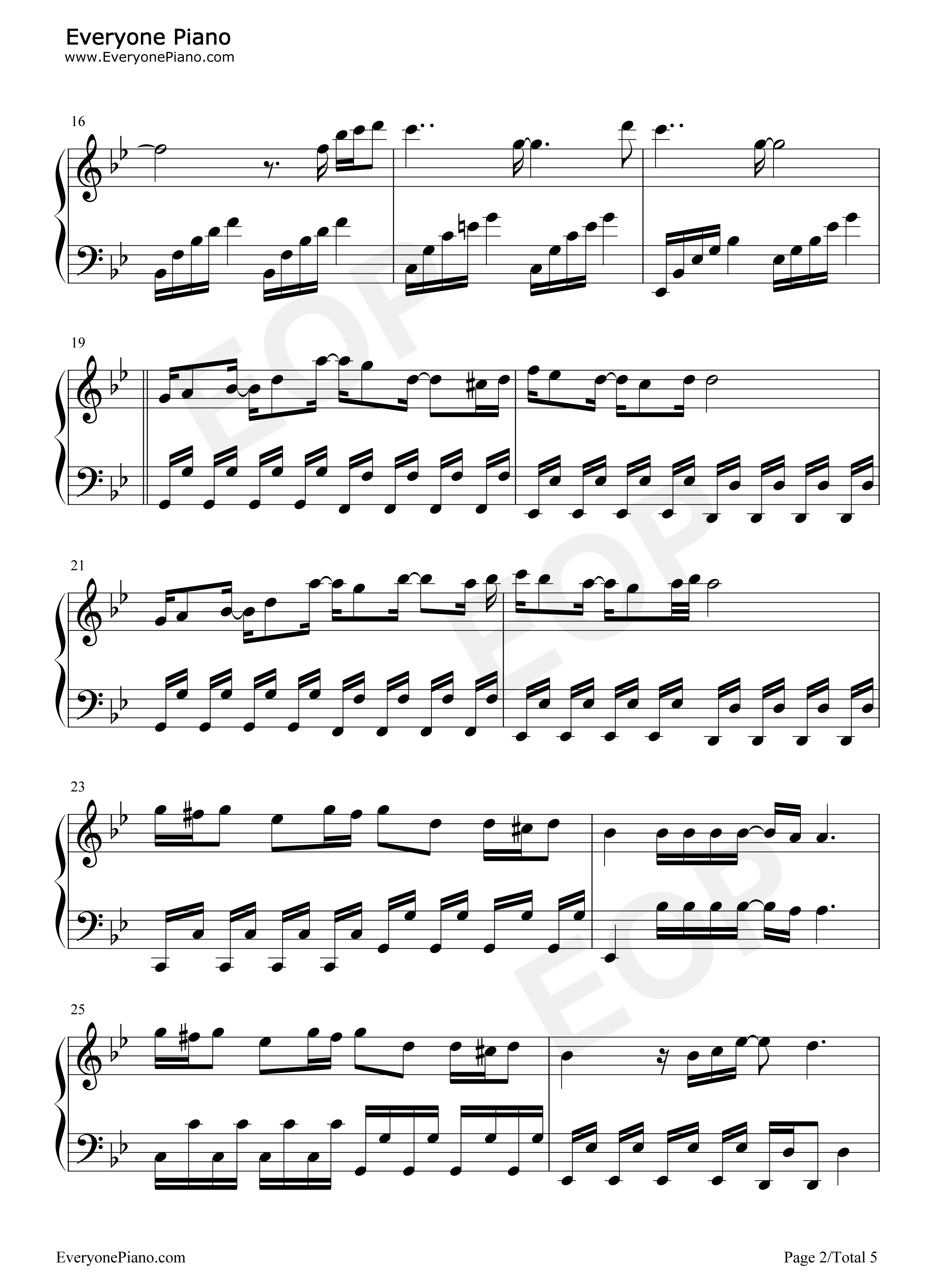 万国觉醒钢琴谱_邓紫棋