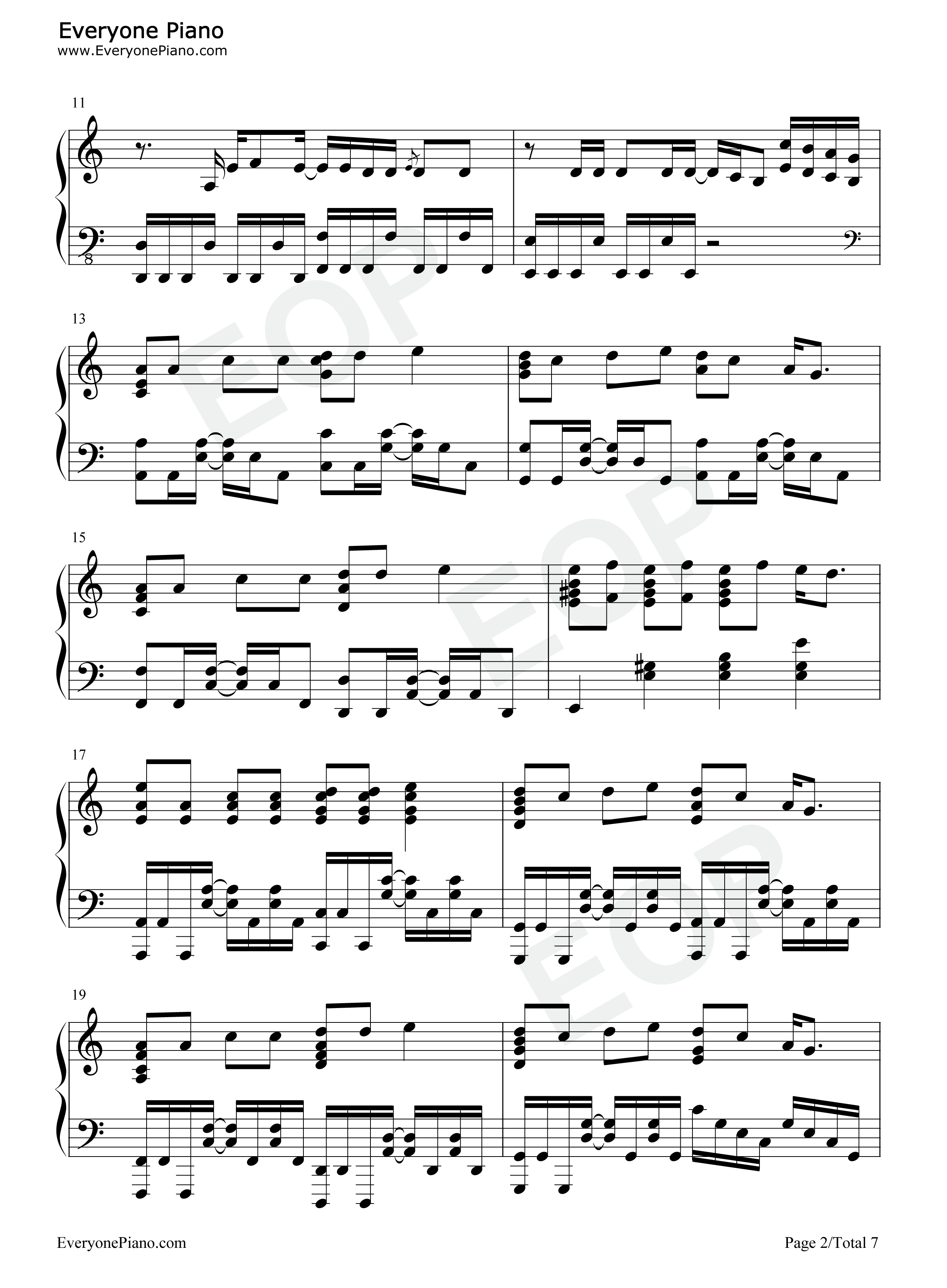 Queen_of_Broken_Hearts钢琴谱_Blackbear