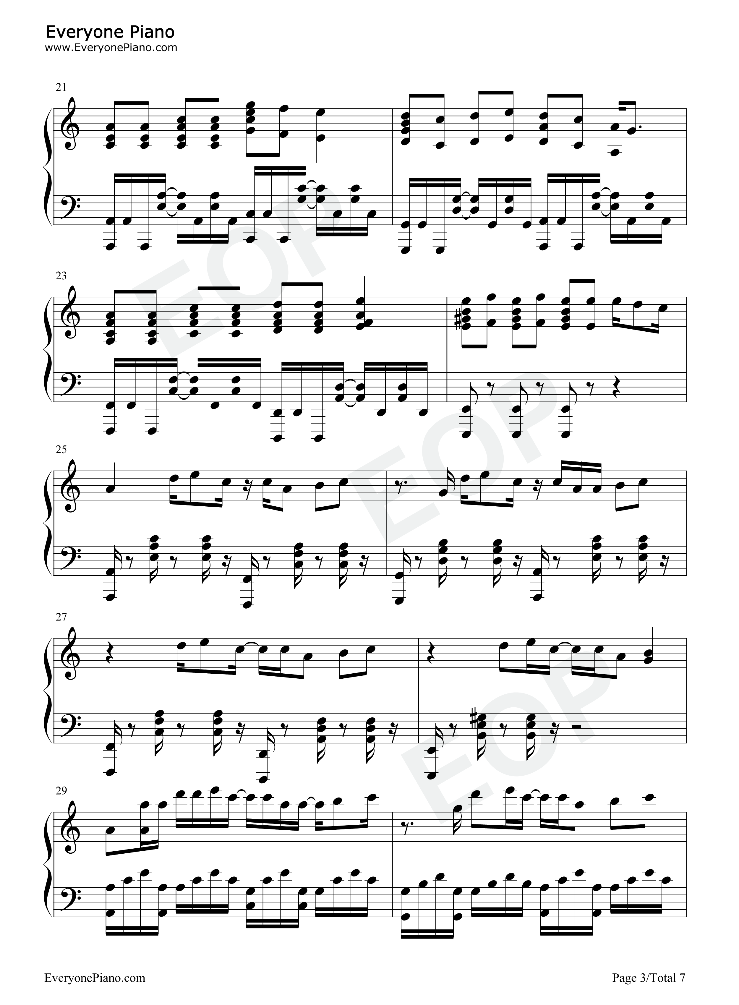 Queen_of_Broken_Hearts钢琴谱_Blackbear