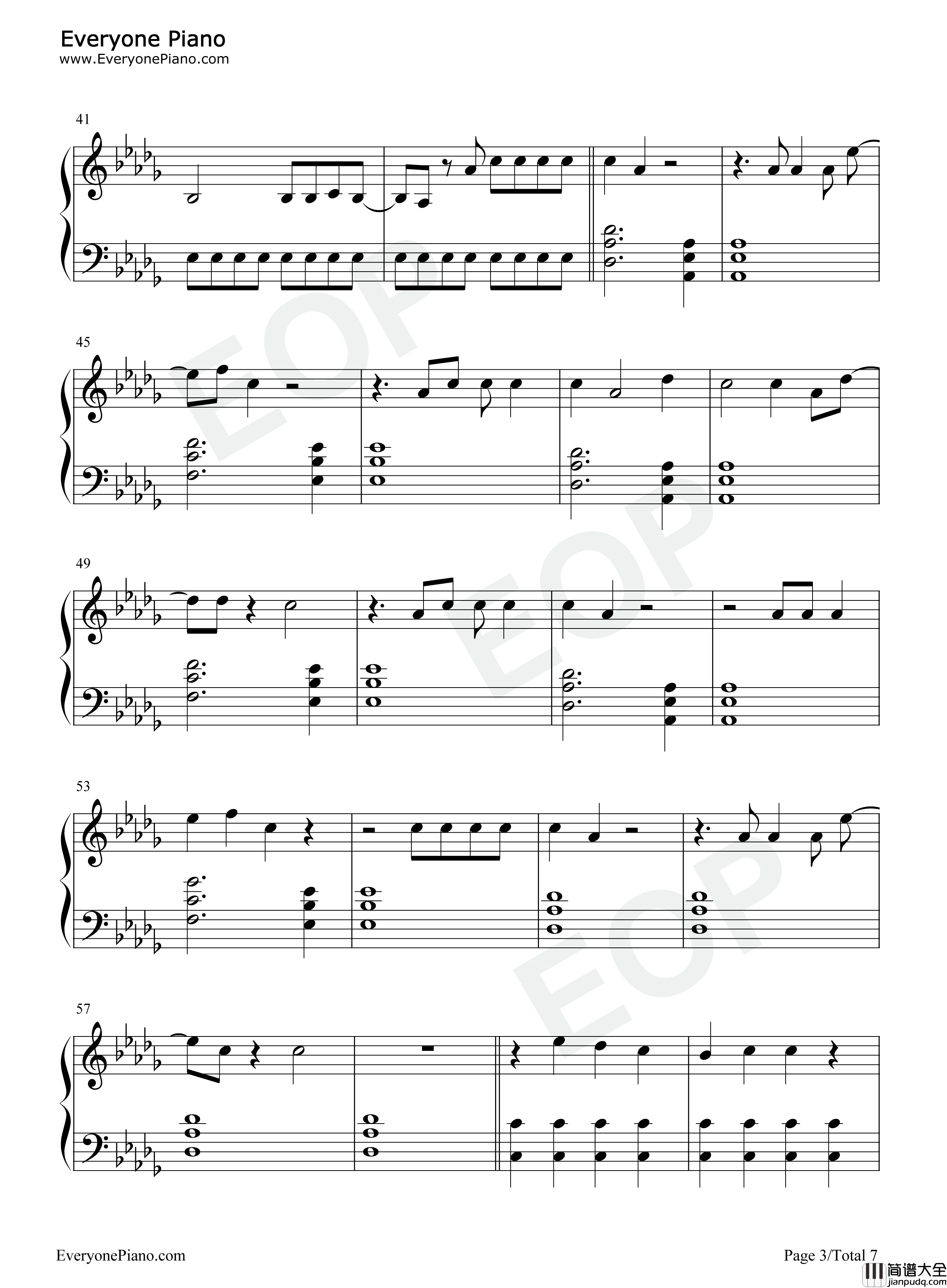 Forget_Me_Too钢琴谱_Machine_Gun_Kelly_Halsey