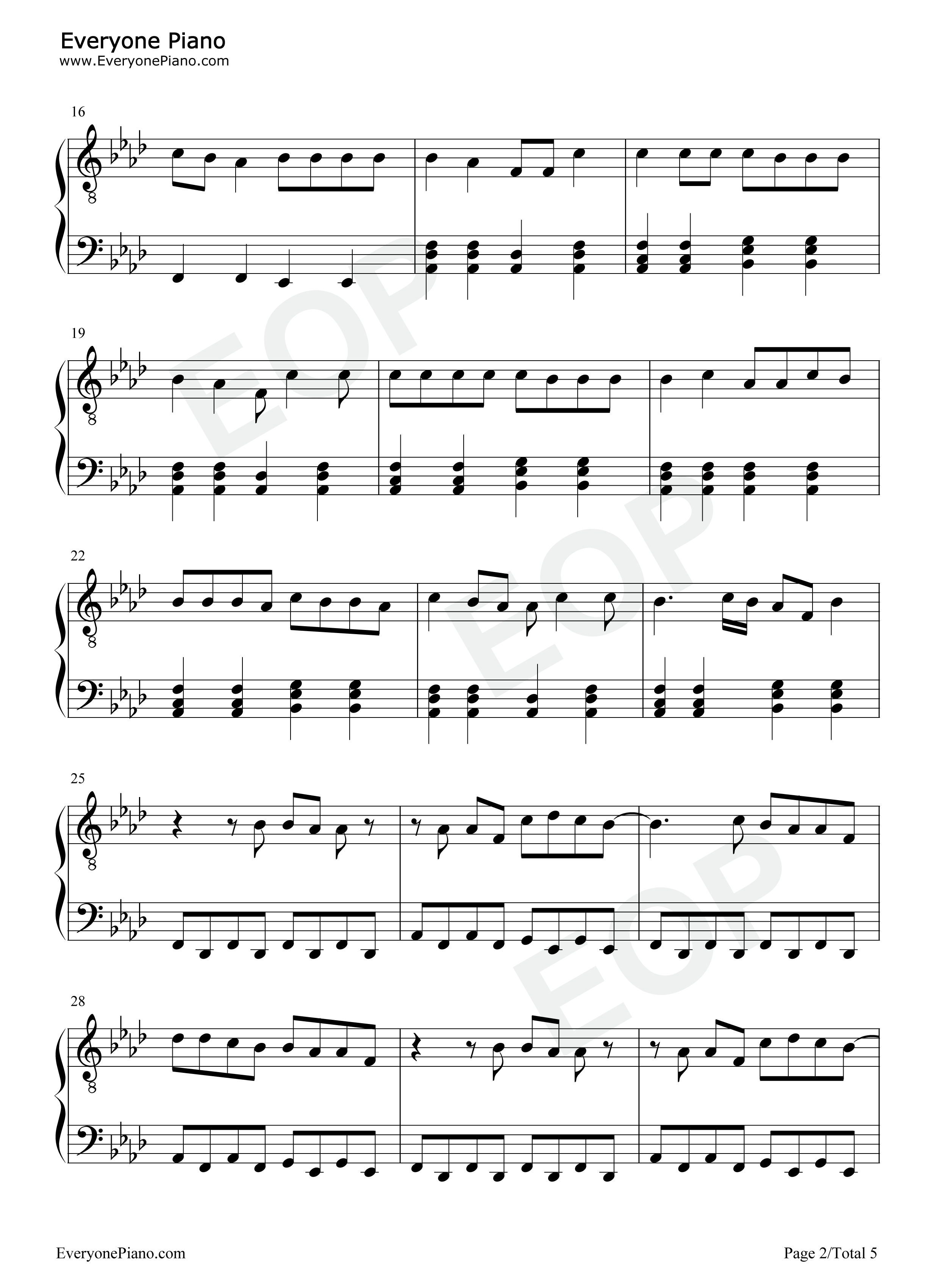 My_Exs_Best_Friend钢琴谱_Machine_Gun_Kelly_Blackbear