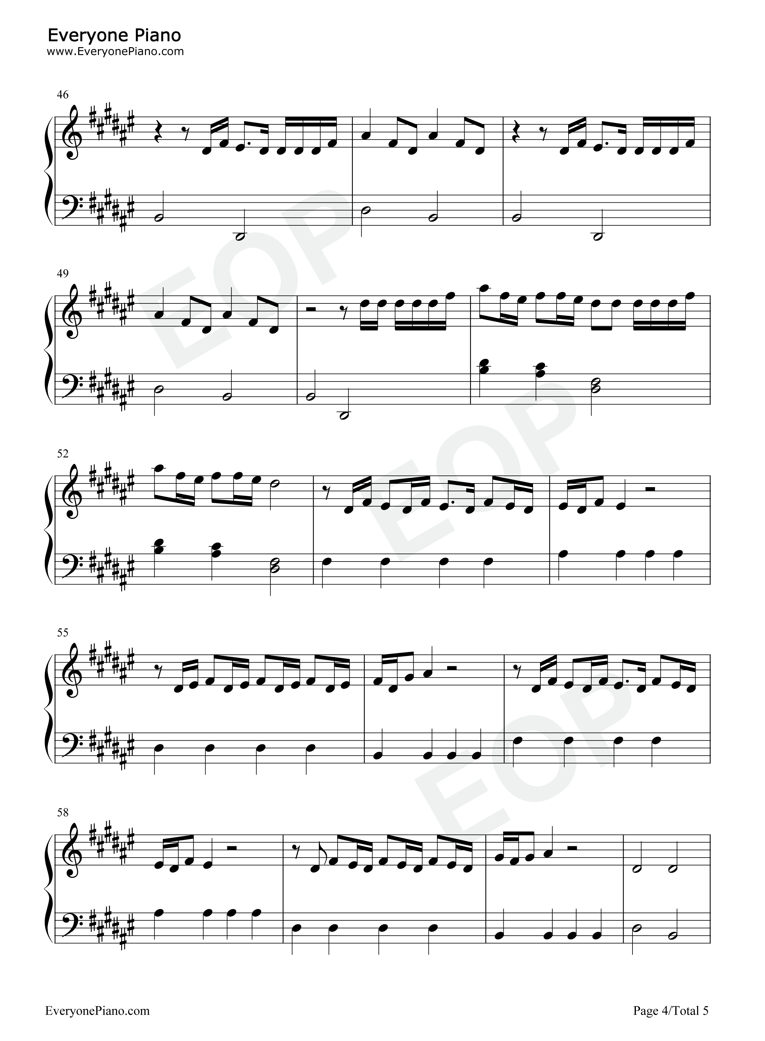 Soldi钢琴谱_Mahmood