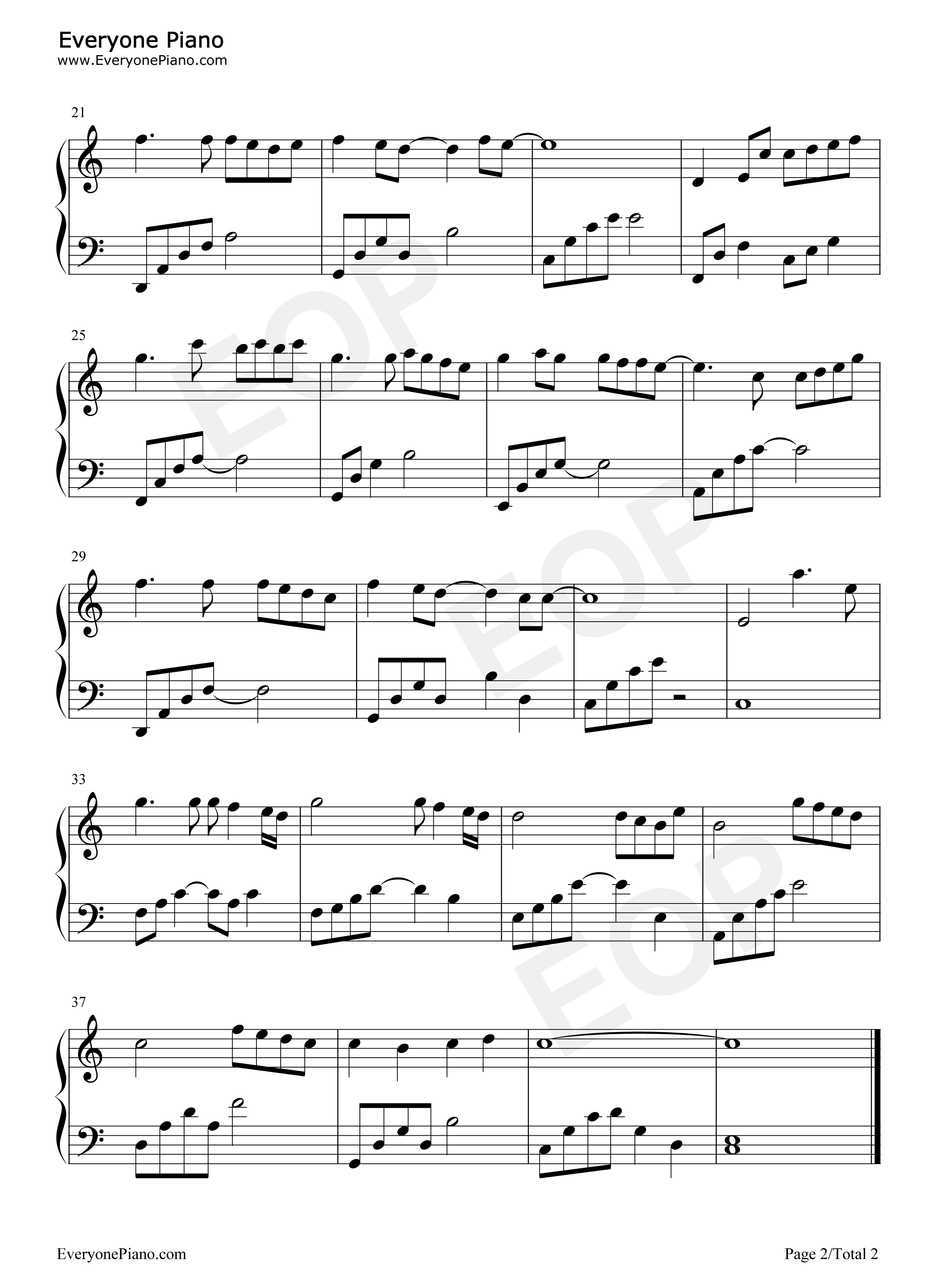 酸葡萄钢琴谱_庄心妍