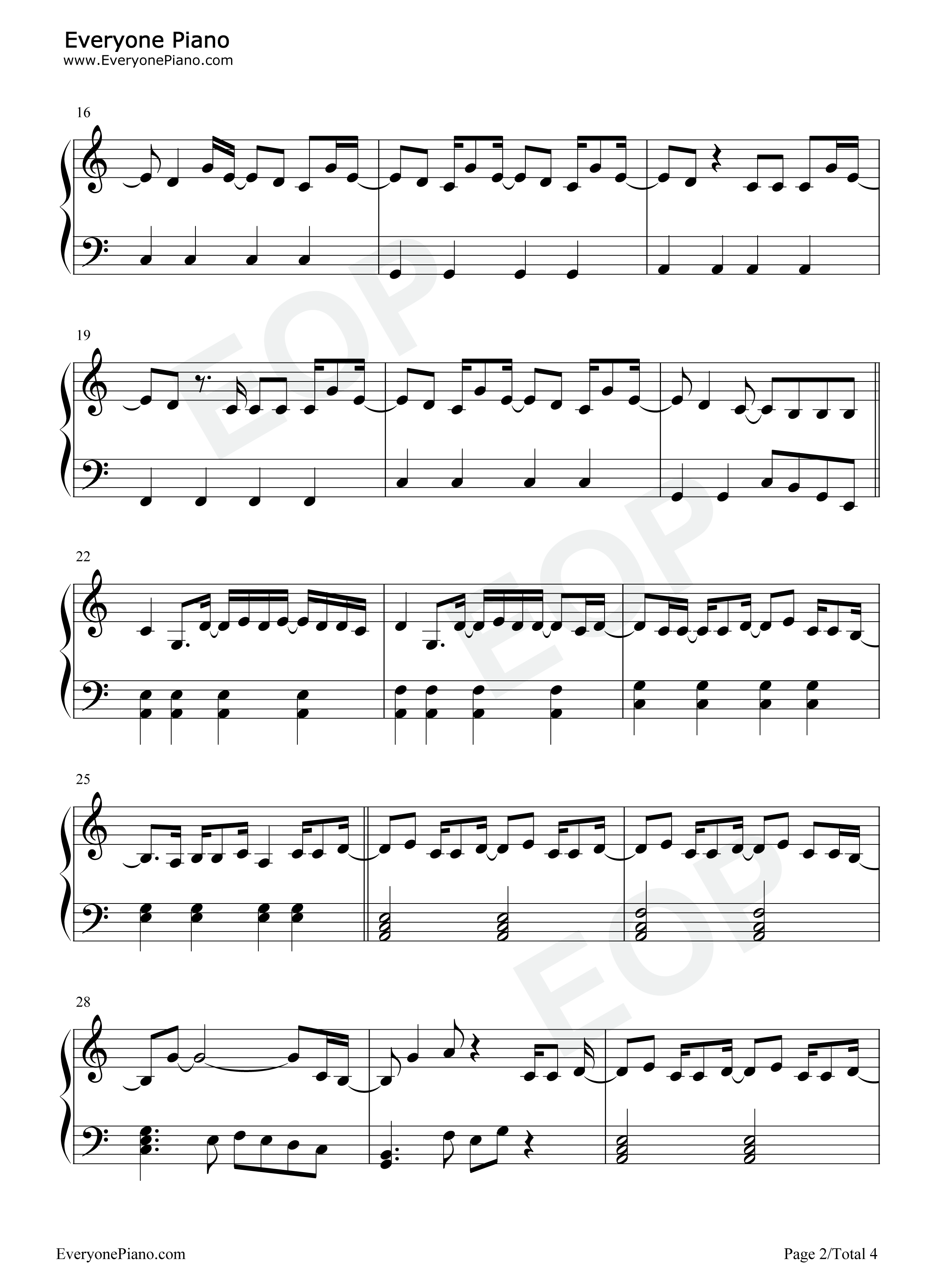 Without_You钢琴谱_The_Kid_Laroi