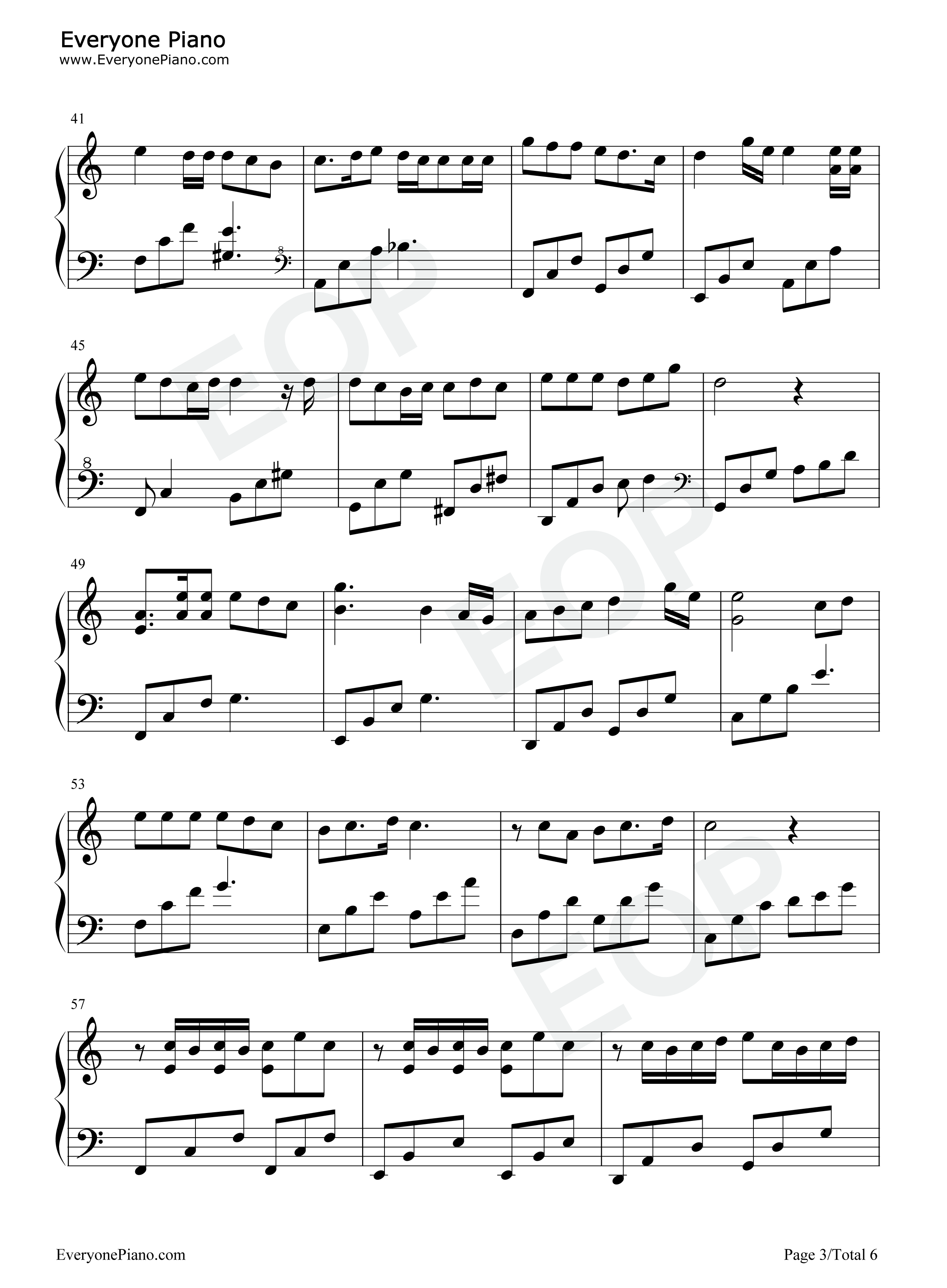 狐狸雨钢琴谱_李仙姬