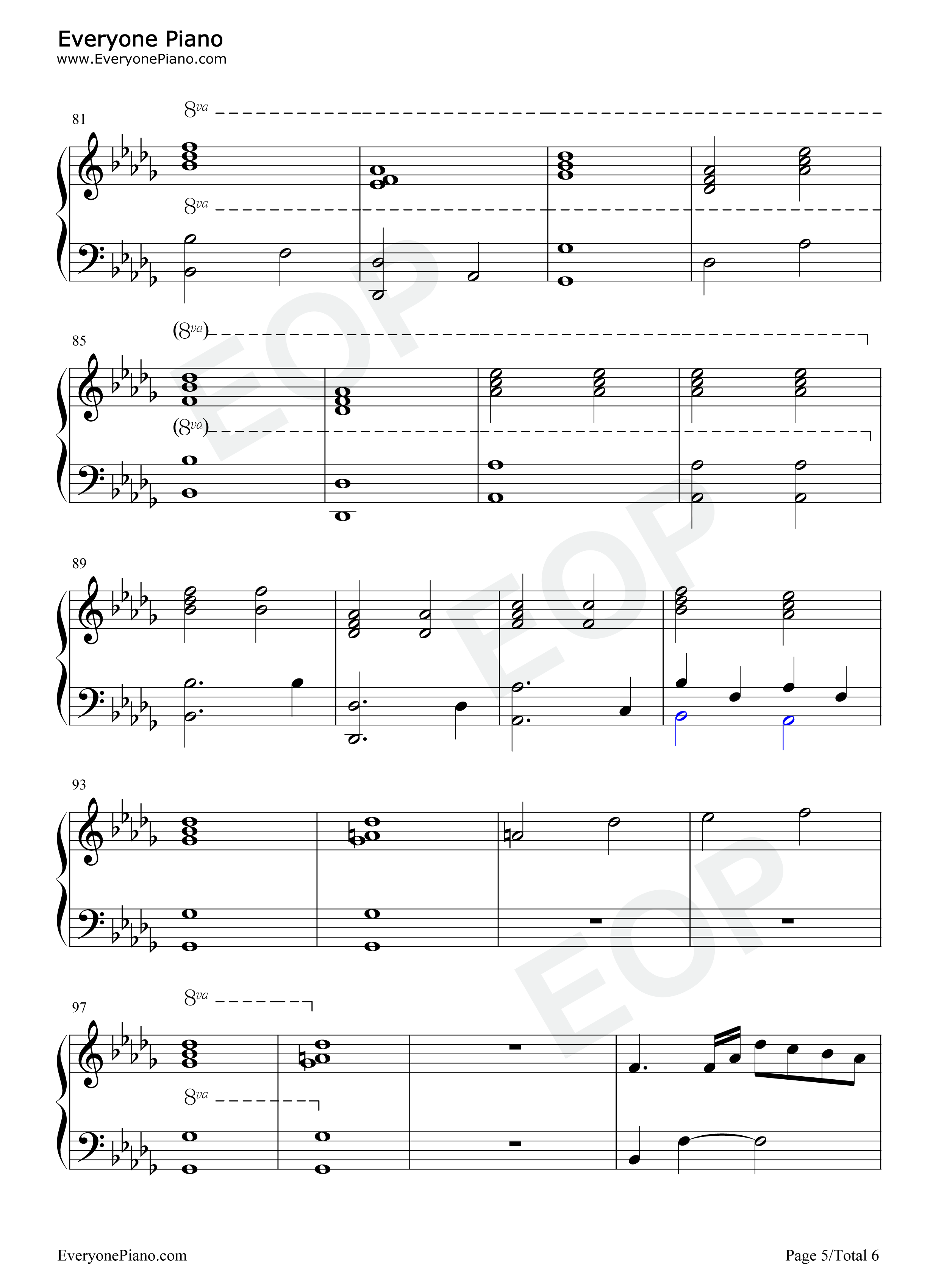 I_Will_Follow_You_Into_the_Dark钢琴谱_Yungblud_Halsey