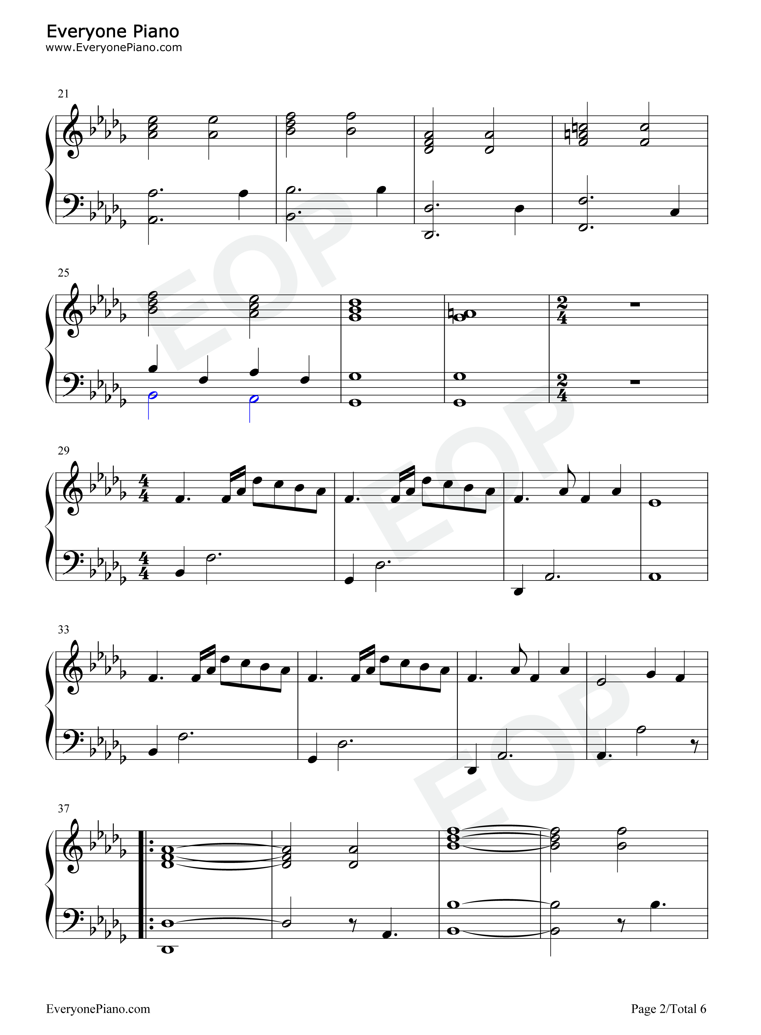 I_Will_Follow_You_Into_the_Dark钢琴谱_Yungblud_Halsey