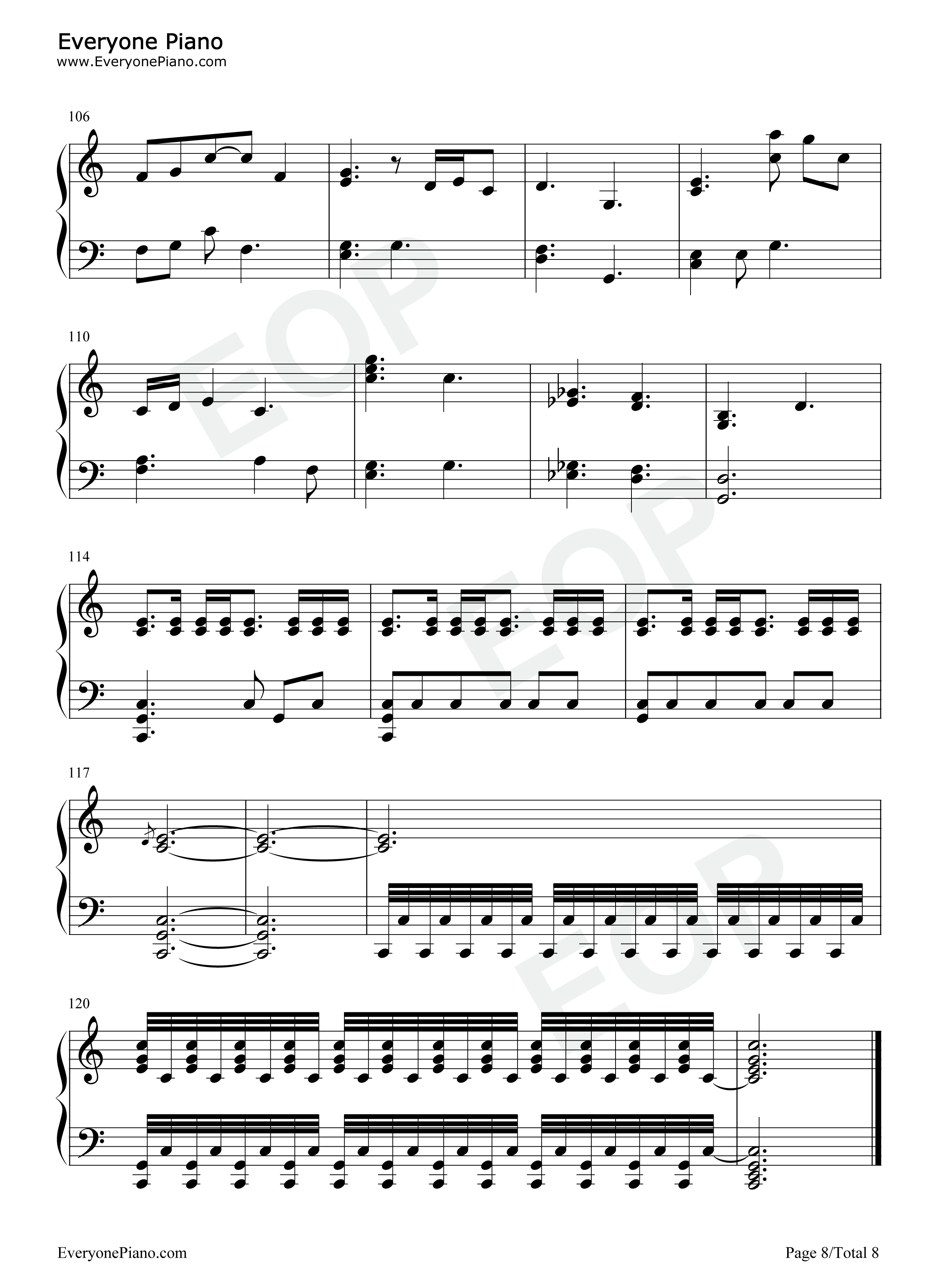 大丈夫钢琴谱_RADWIMPS