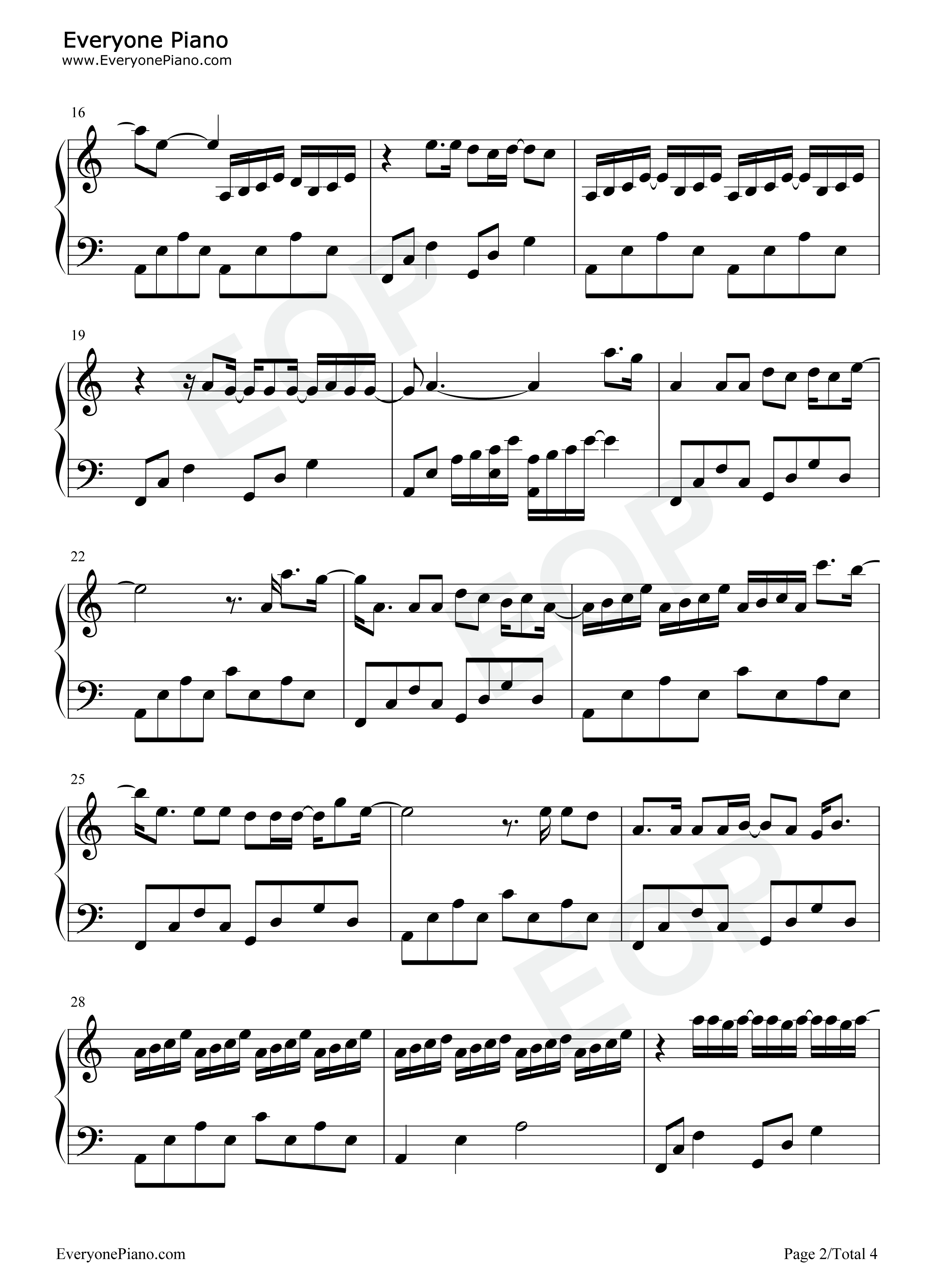 野心钢琴谱_薛之谦