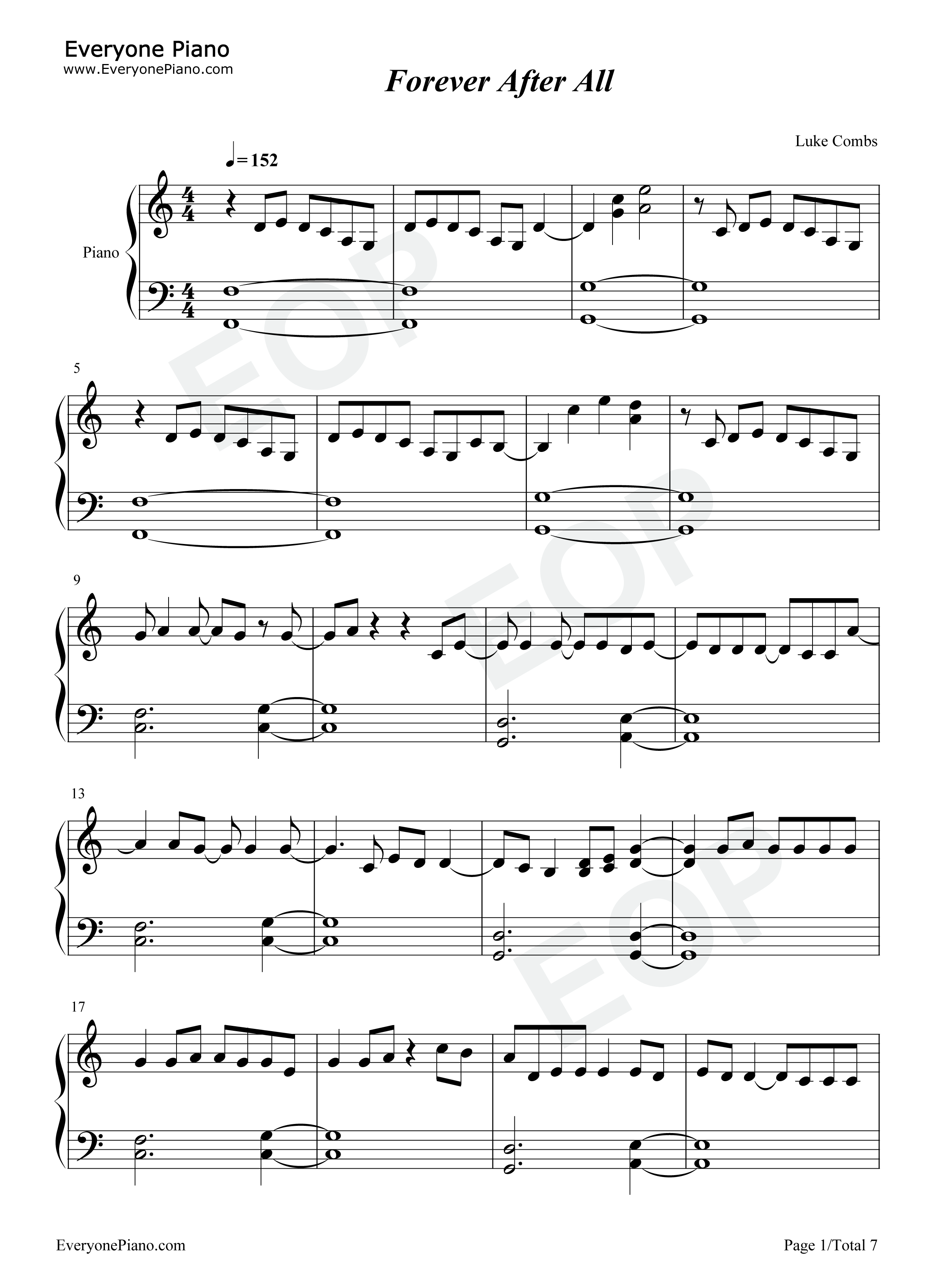 Forever_After_All钢琴谱_Luke_Combs