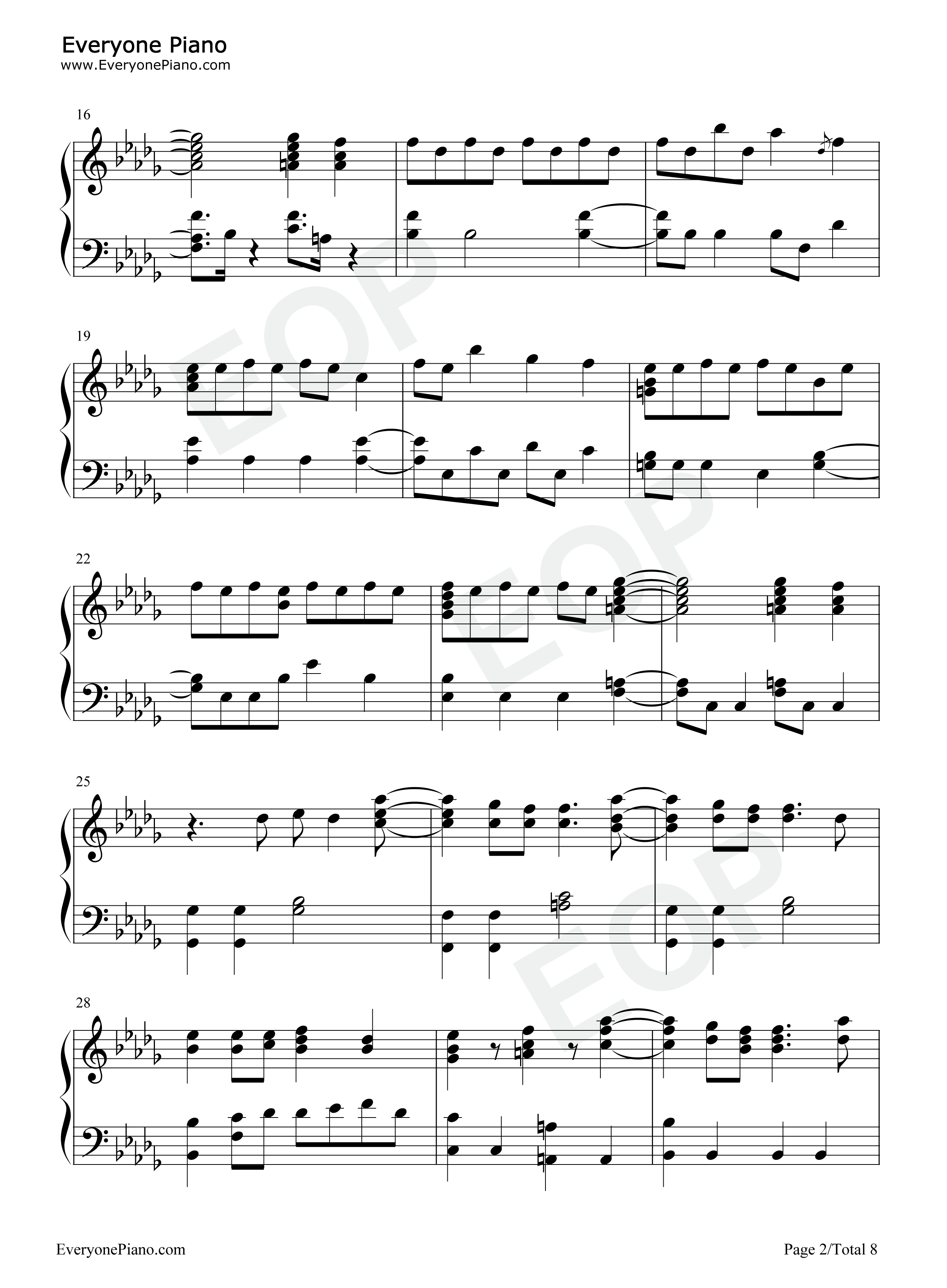 Faded_In_My_Last_Song钢琴谱_NCT_U