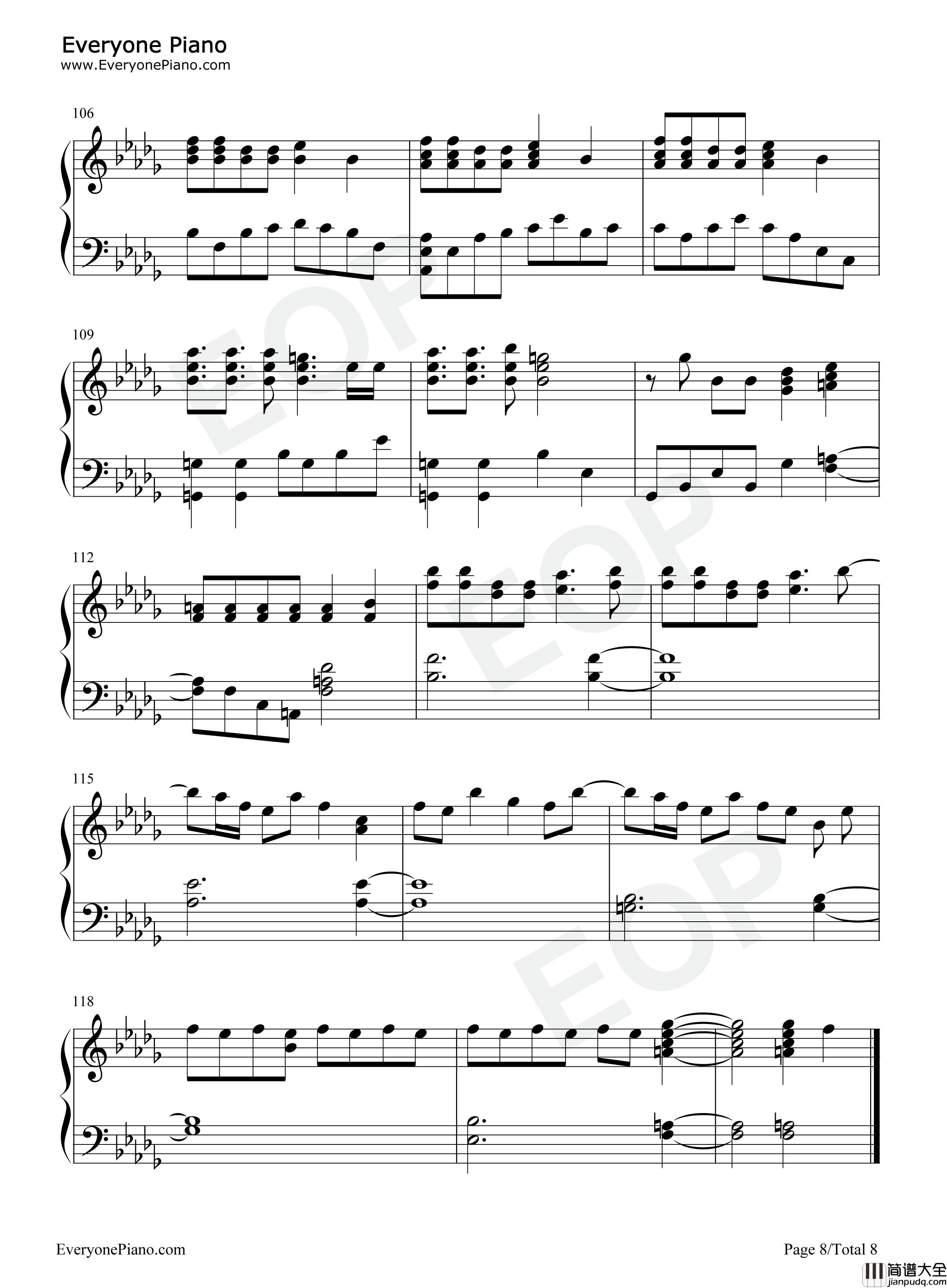 Faded_In_My_Last_Song钢琴谱_NCT_U