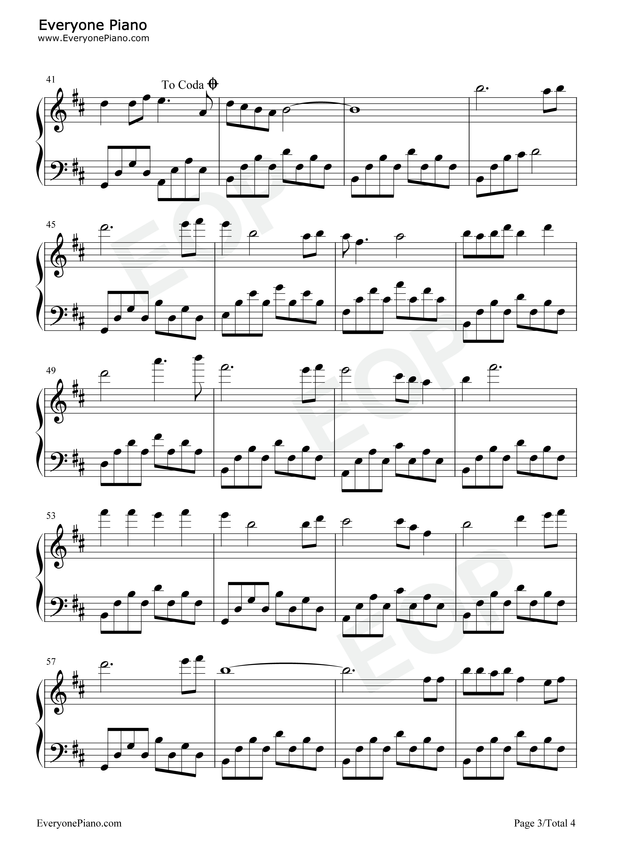 怨苍天变了心钢琴谱_方季惟