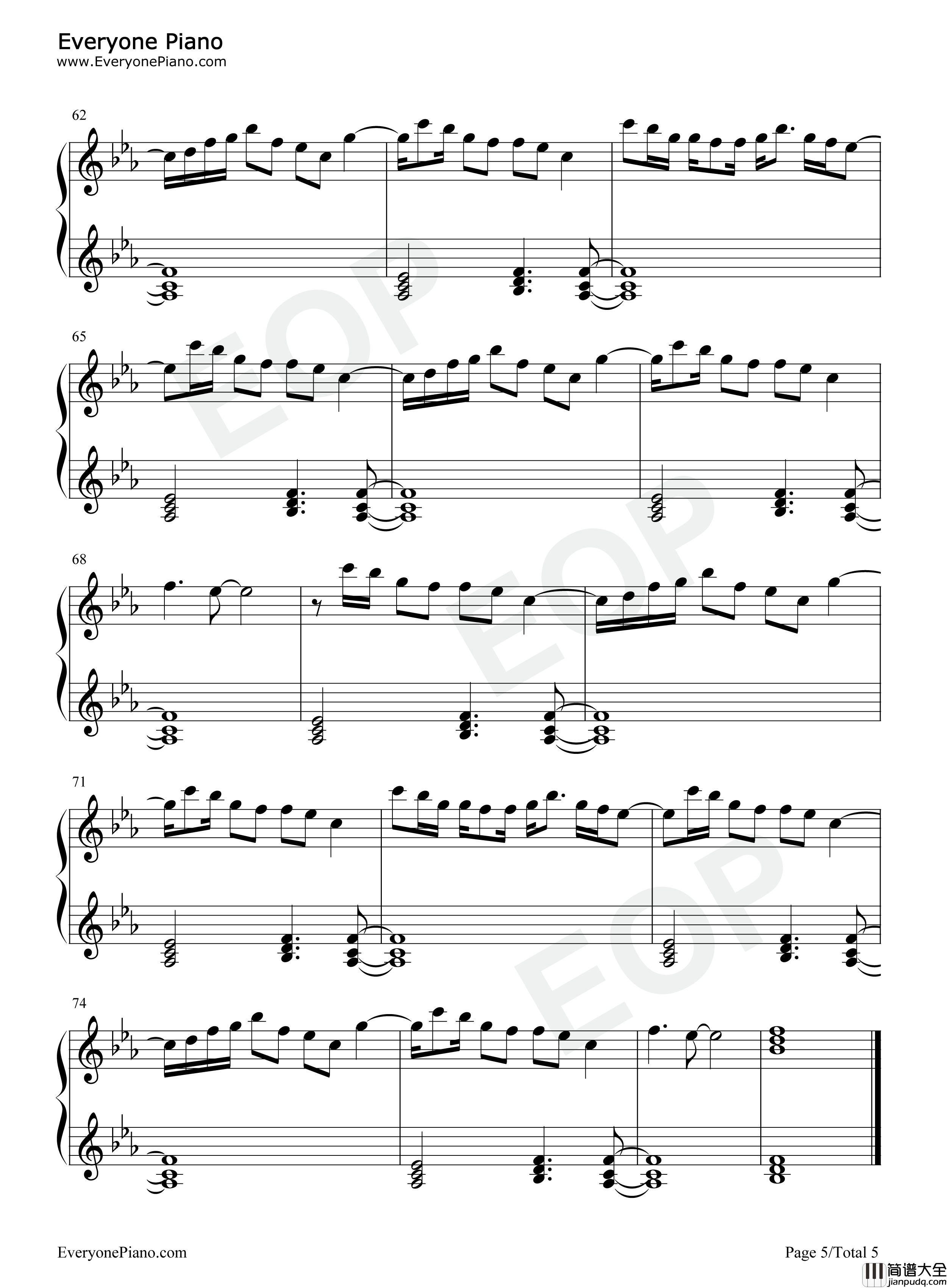 Selfish_Love钢琴谱_DJ_Snake_Selena_Gomez