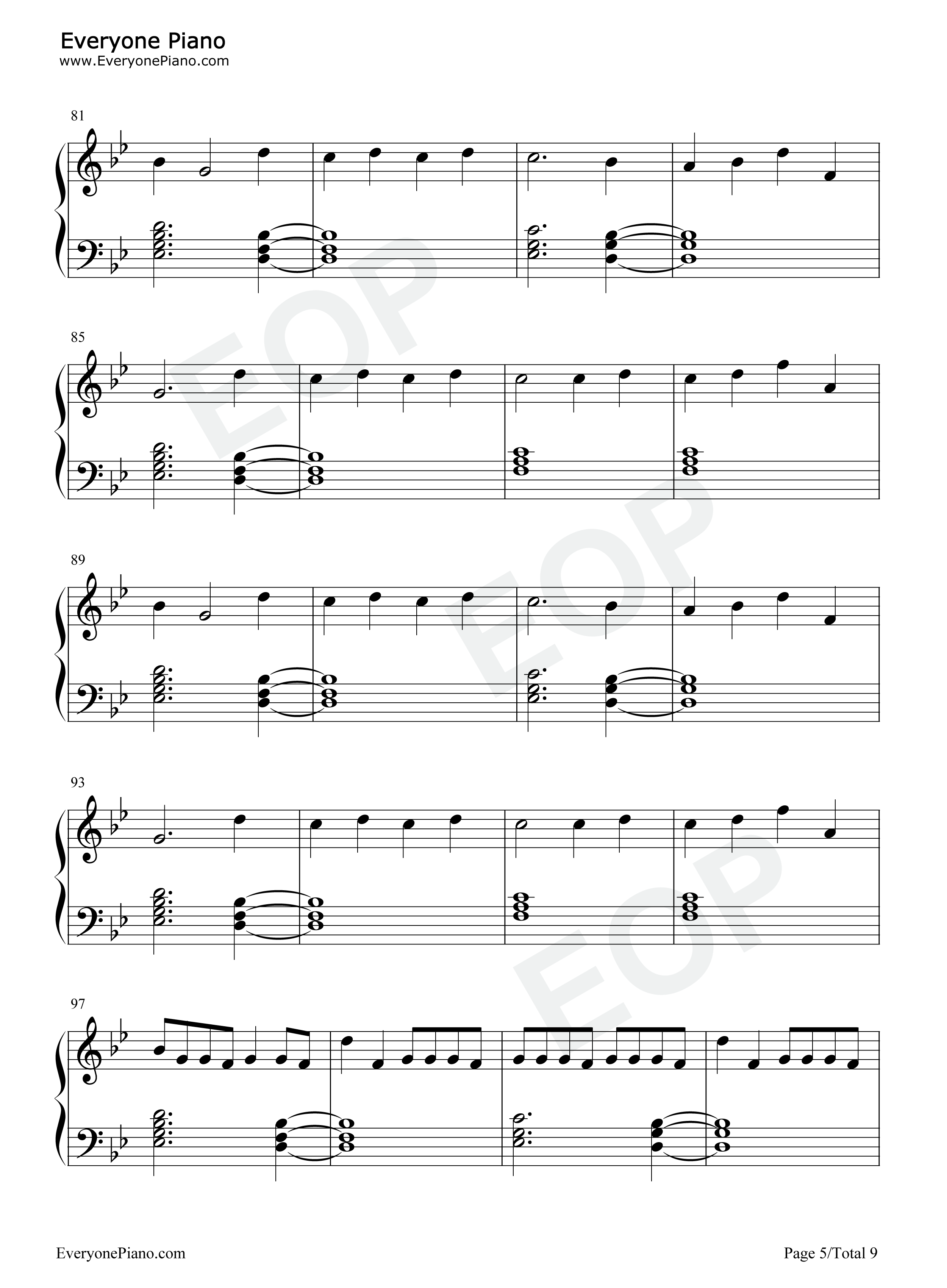 Beautiful_Mistakes钢琴谱_Maroon_5_Megan_Thee_Stallion