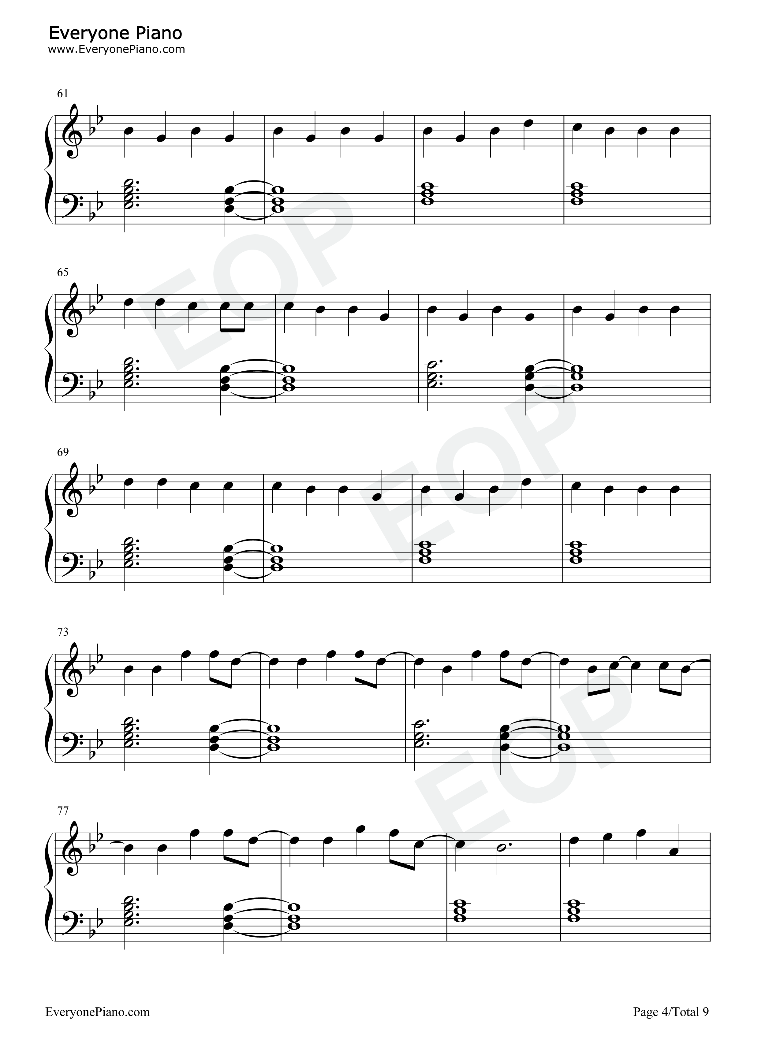 Beautiful_Mistakes钢琴谱_Maroon_5_Megan_Thee_Stallion