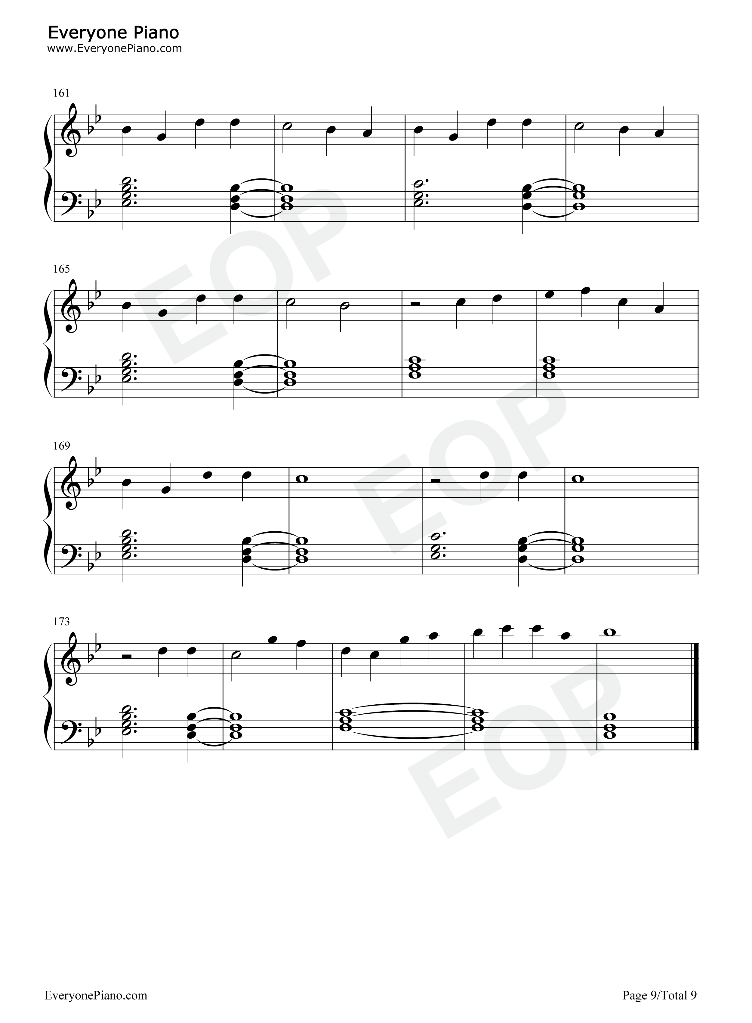 Beautiful_Mistakes钢琴谱_Maroon_5_Megan_Thee_Stallion