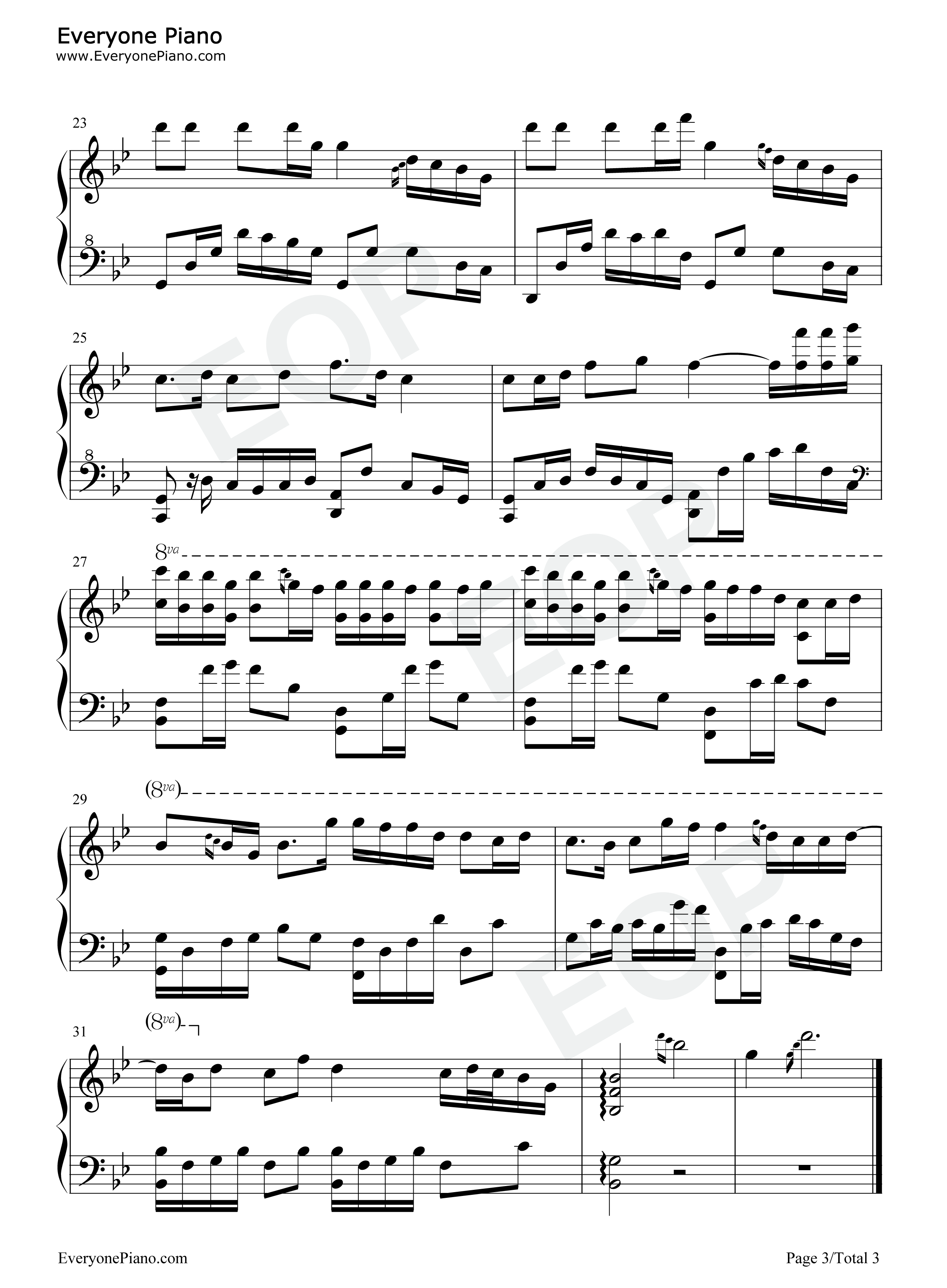 花好月圆夜钢琴谱_任贤齐_杨千桦