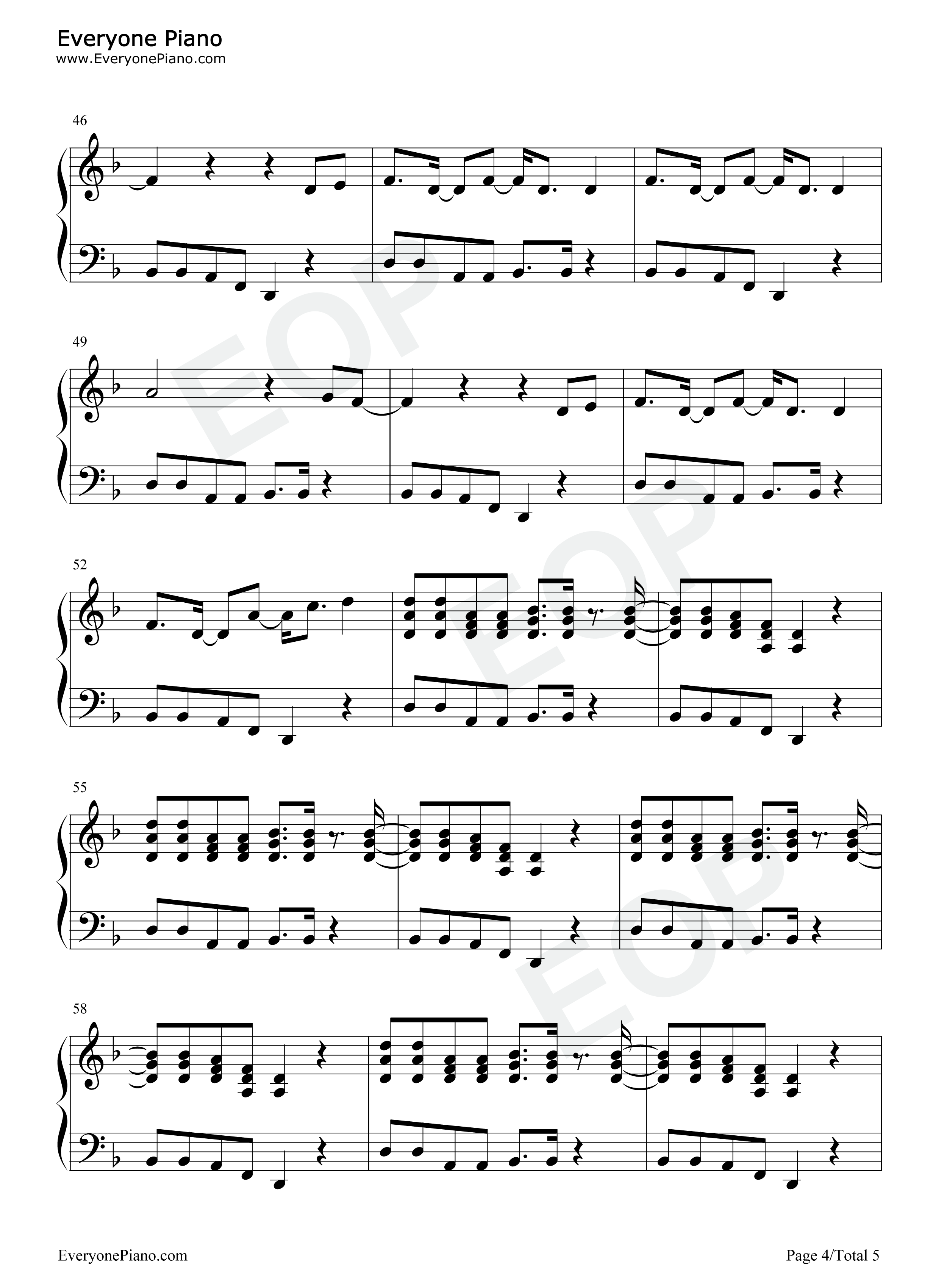 Dont_You_Hold_Me_Down钢琴谱_Alan_Walker_Georgia_Ku