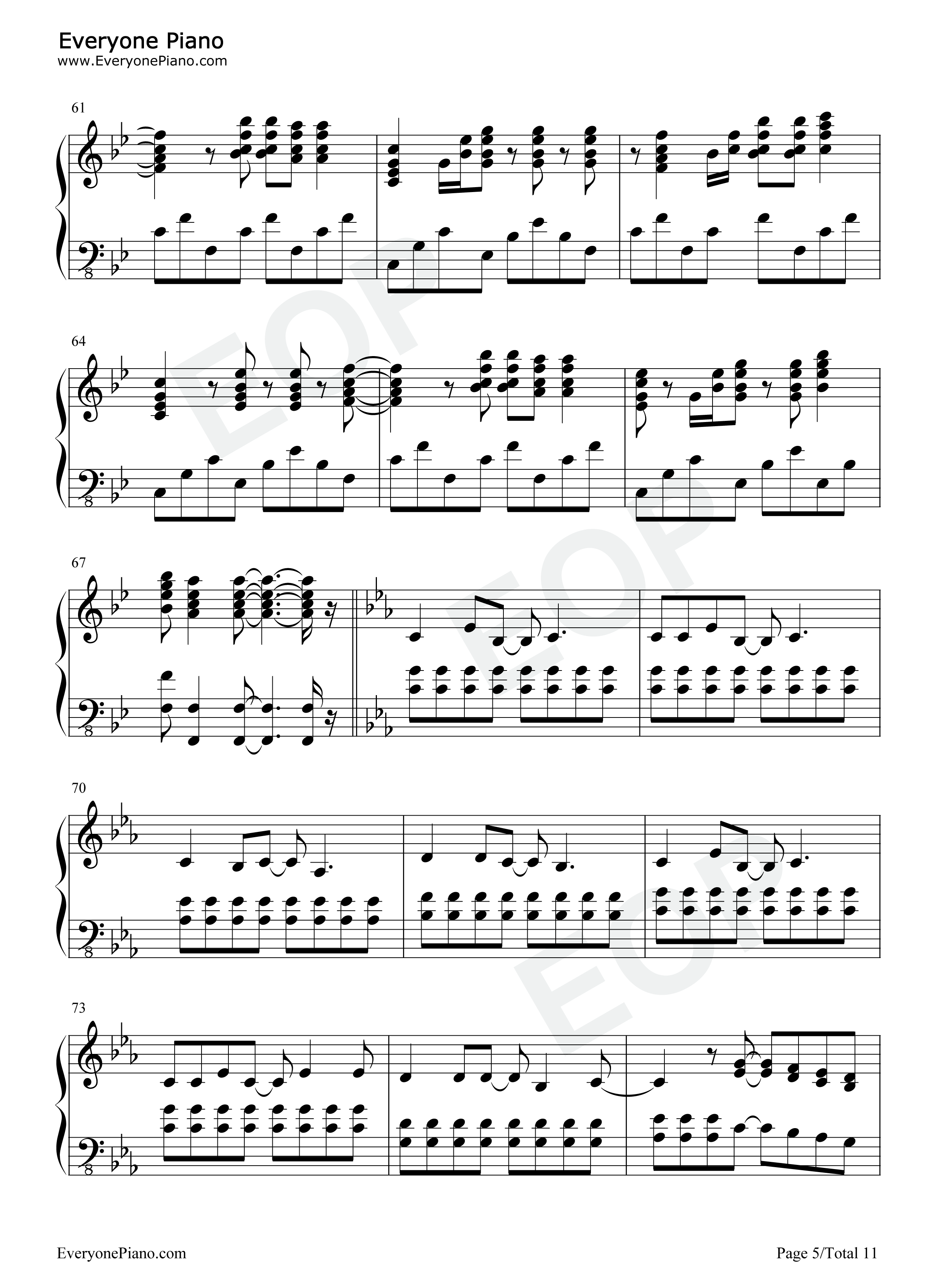 Deja_Vu钢琴谱_Dave_Rodgers