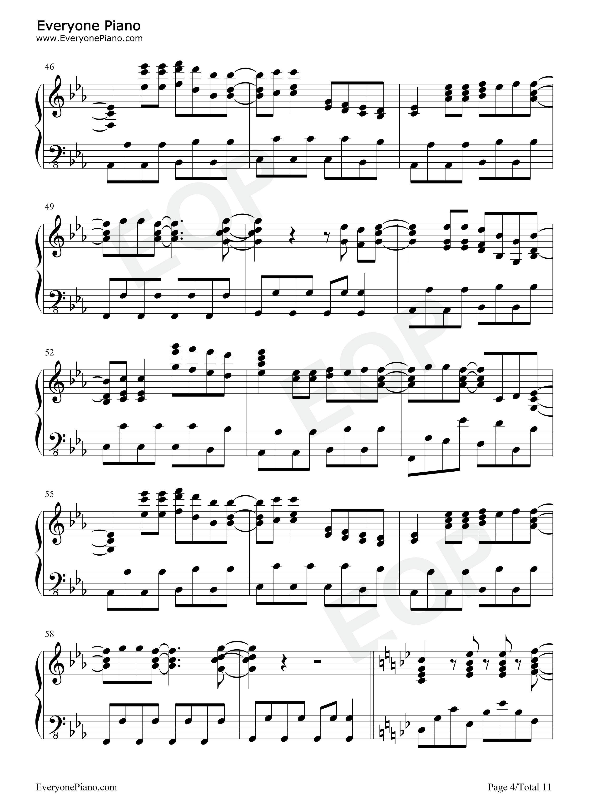 Deja_Vu钢琴谱_Dave_Rodgers