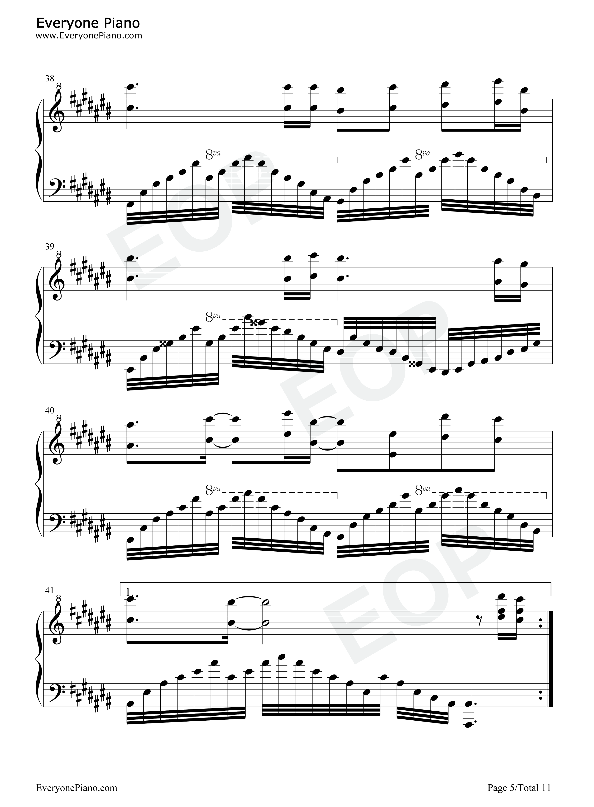 原点钢琴谱_西单女孩