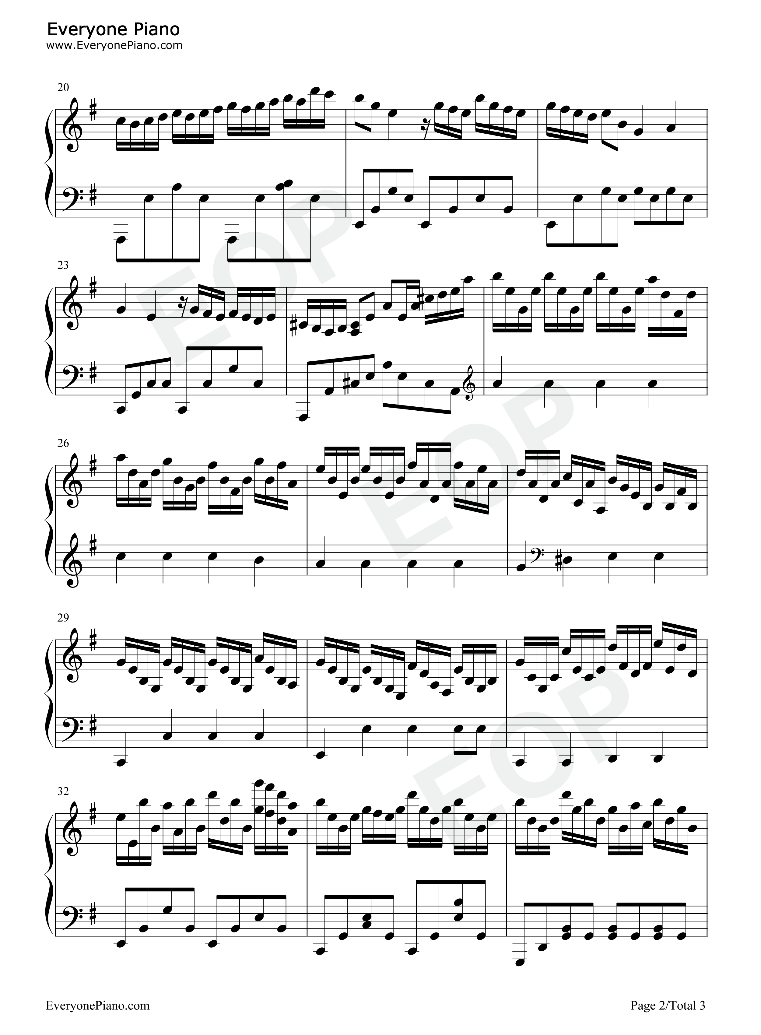 The_End钢琴谱_猎豹移动公司