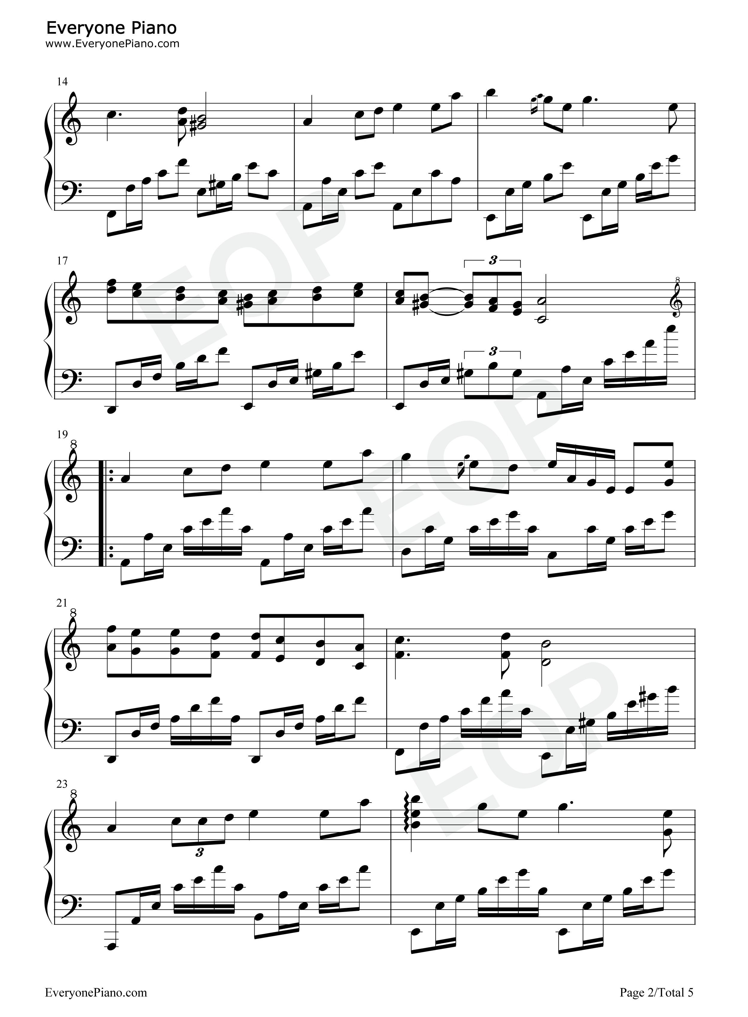 漫步人生路钢琴谱_邓丽君