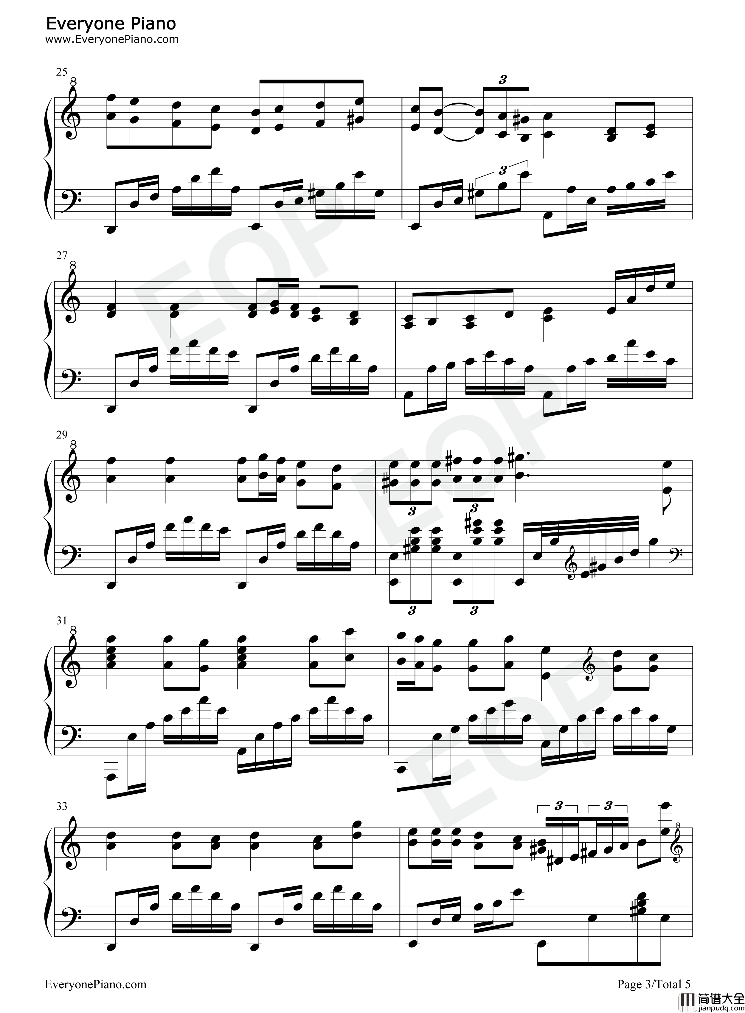 漫步人生路钢琴谱_邓丽君