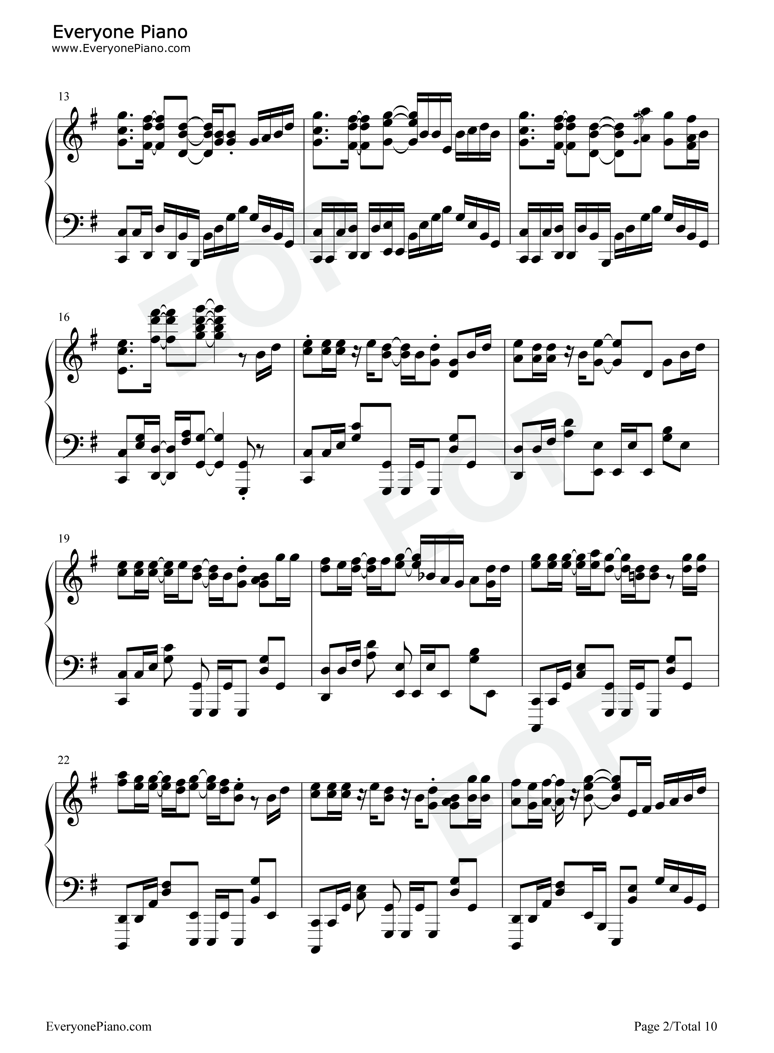 はじまりのセツナ钢琴谱_腊梅学院中等部1年3组