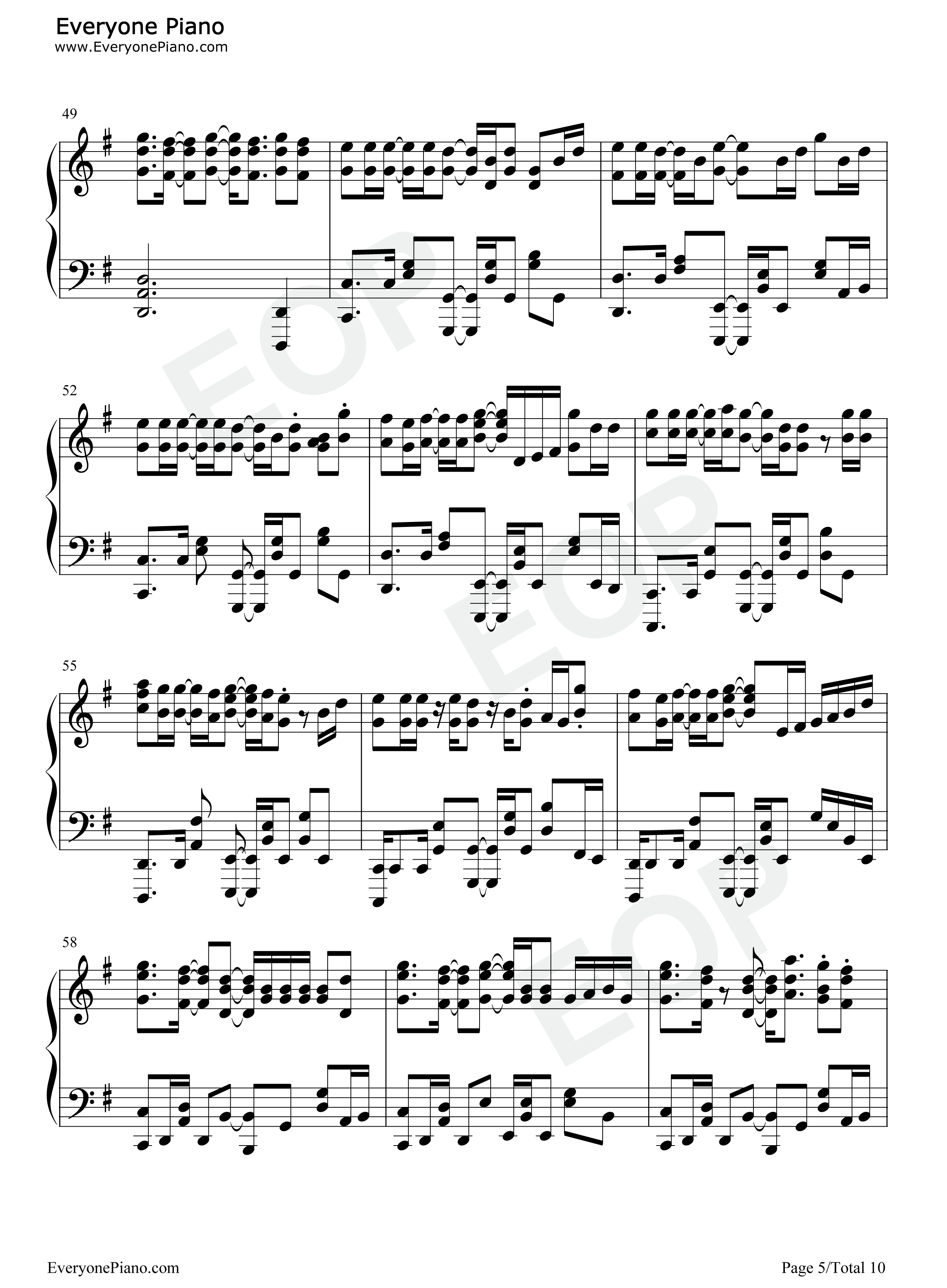 はじまりのセツナ钢琴谱_腊梅学院中等部1年3组