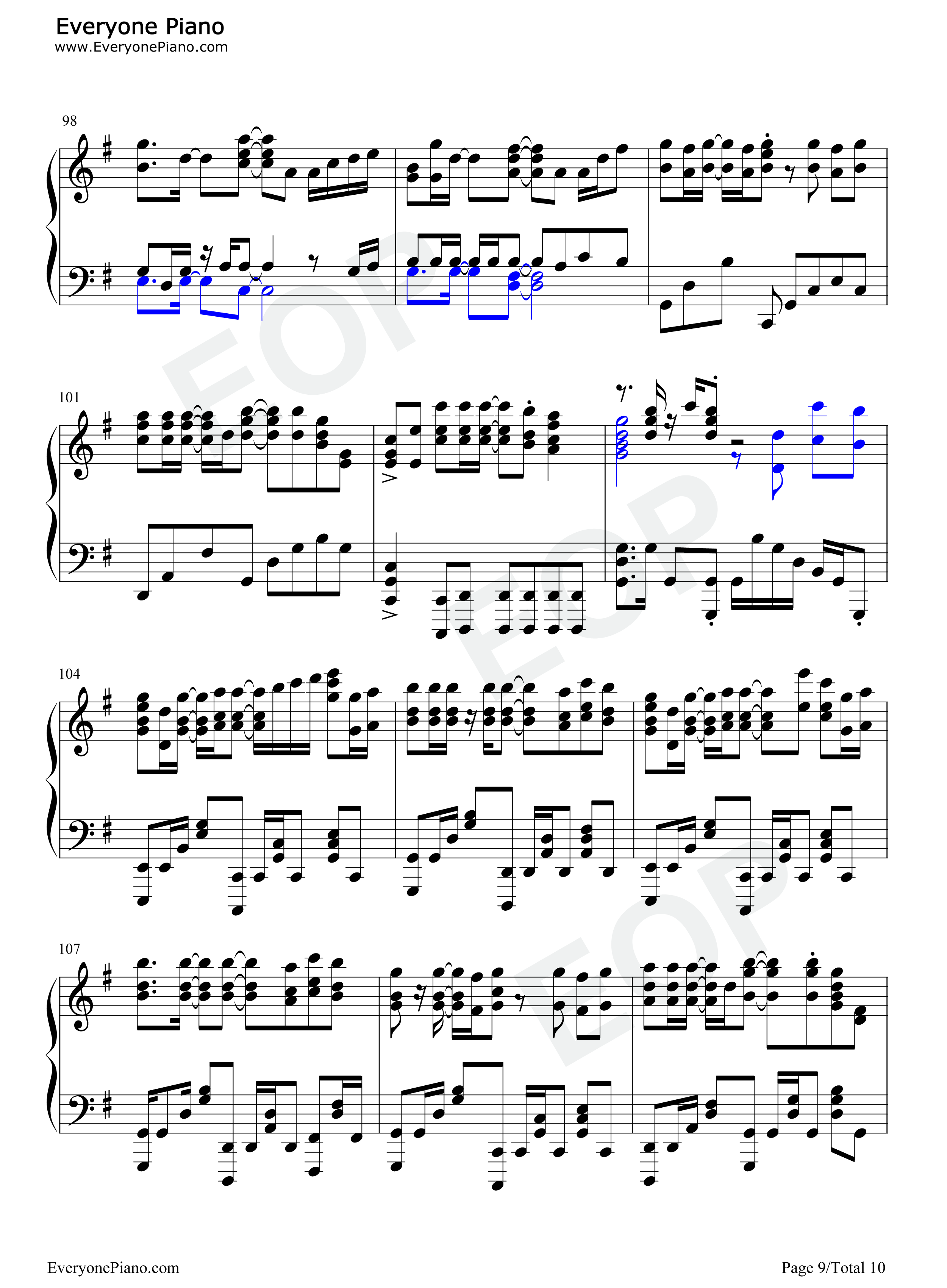 はじまりのセツナ钢琴谱_腊梅学院中等部1年3组