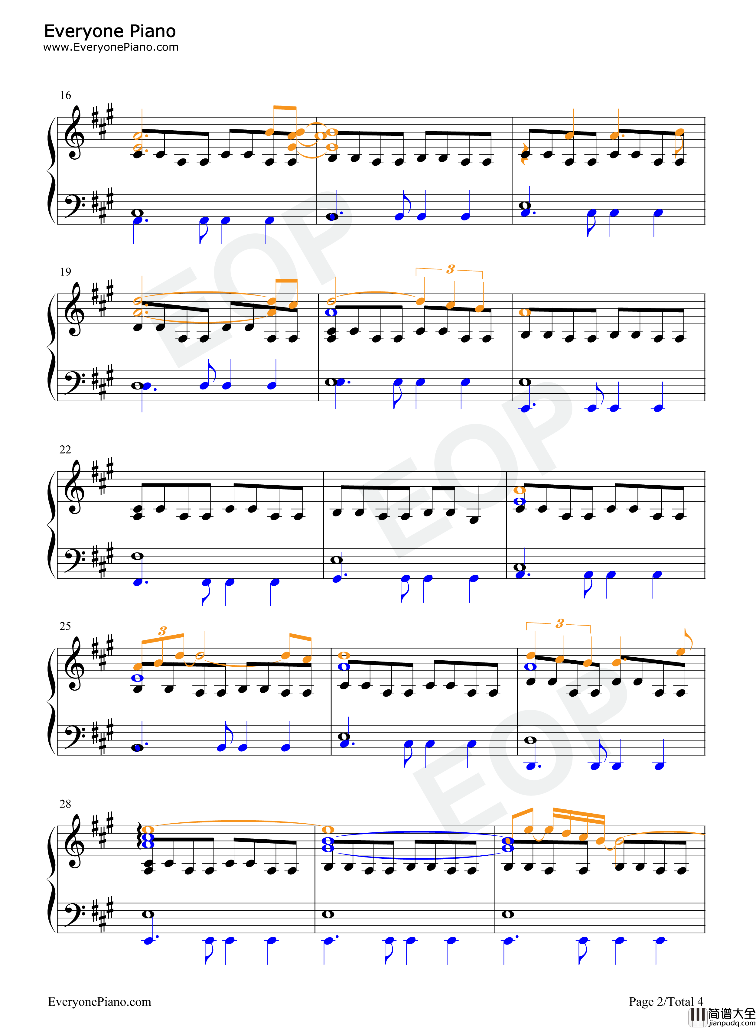 Now_We_Are_Free钢琴谱_Hans_Zimmer_&_Lisa_Gerrard