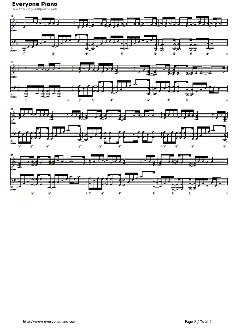 Hacking_to_the_Gate钢琴谱_いとうかなこ